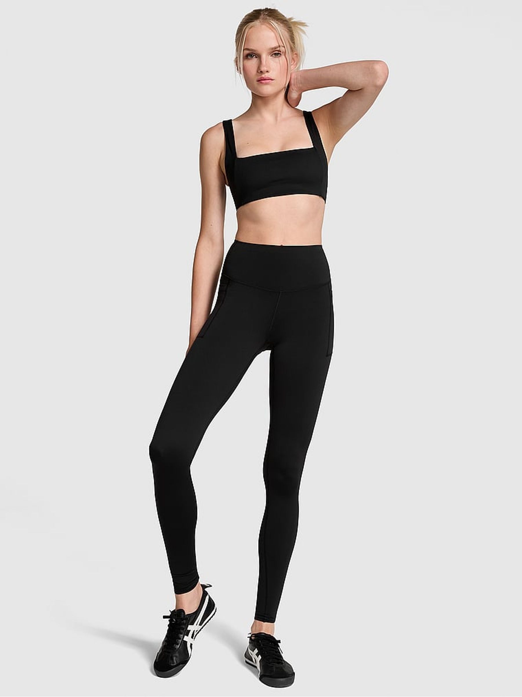 Black Relay Compression Leggings - Image 1 of 1
