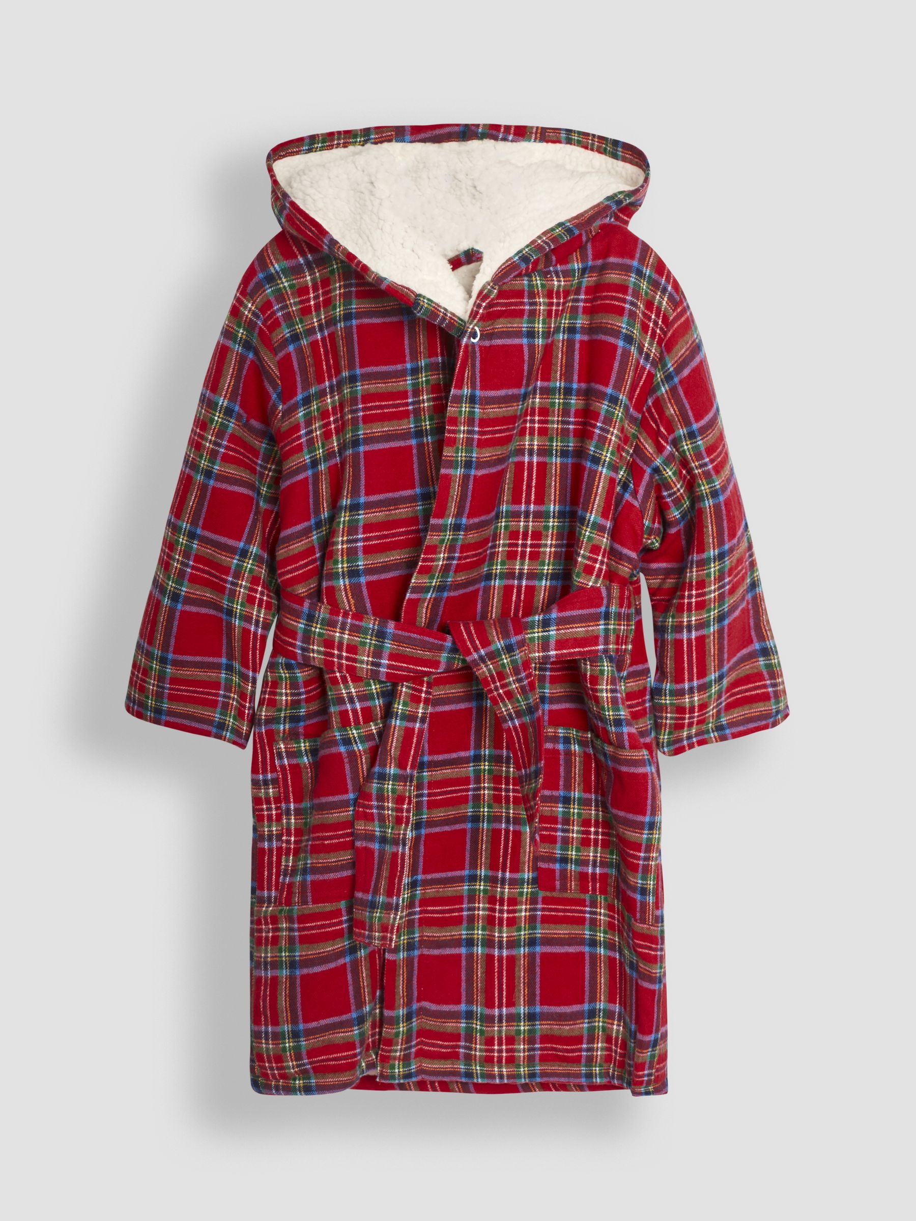 Red Tartan Cosy Robe - Image 1 of 3