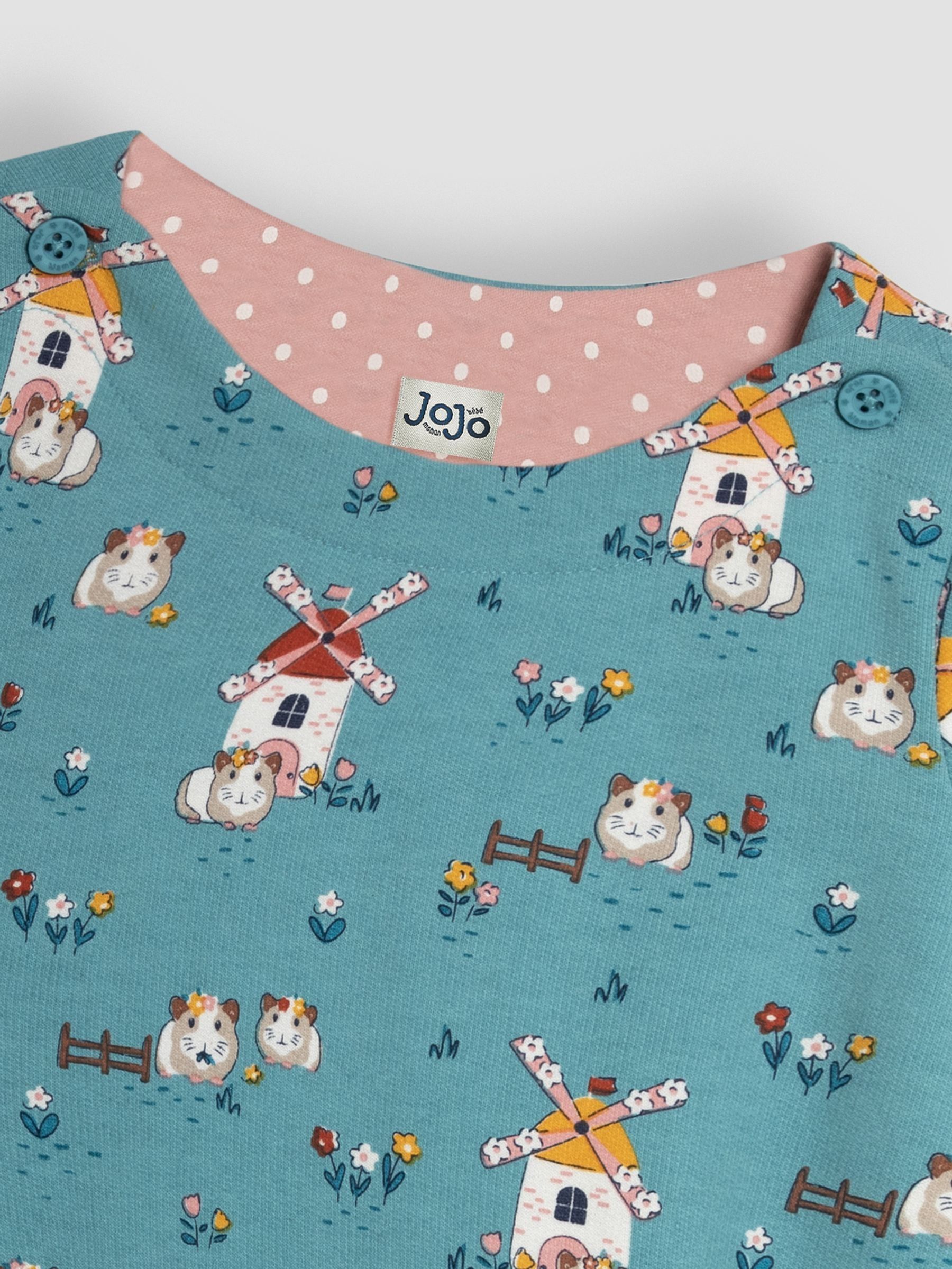 Duck Egg Blue Guinea Pig A-Line Dress - Image 3 of 3