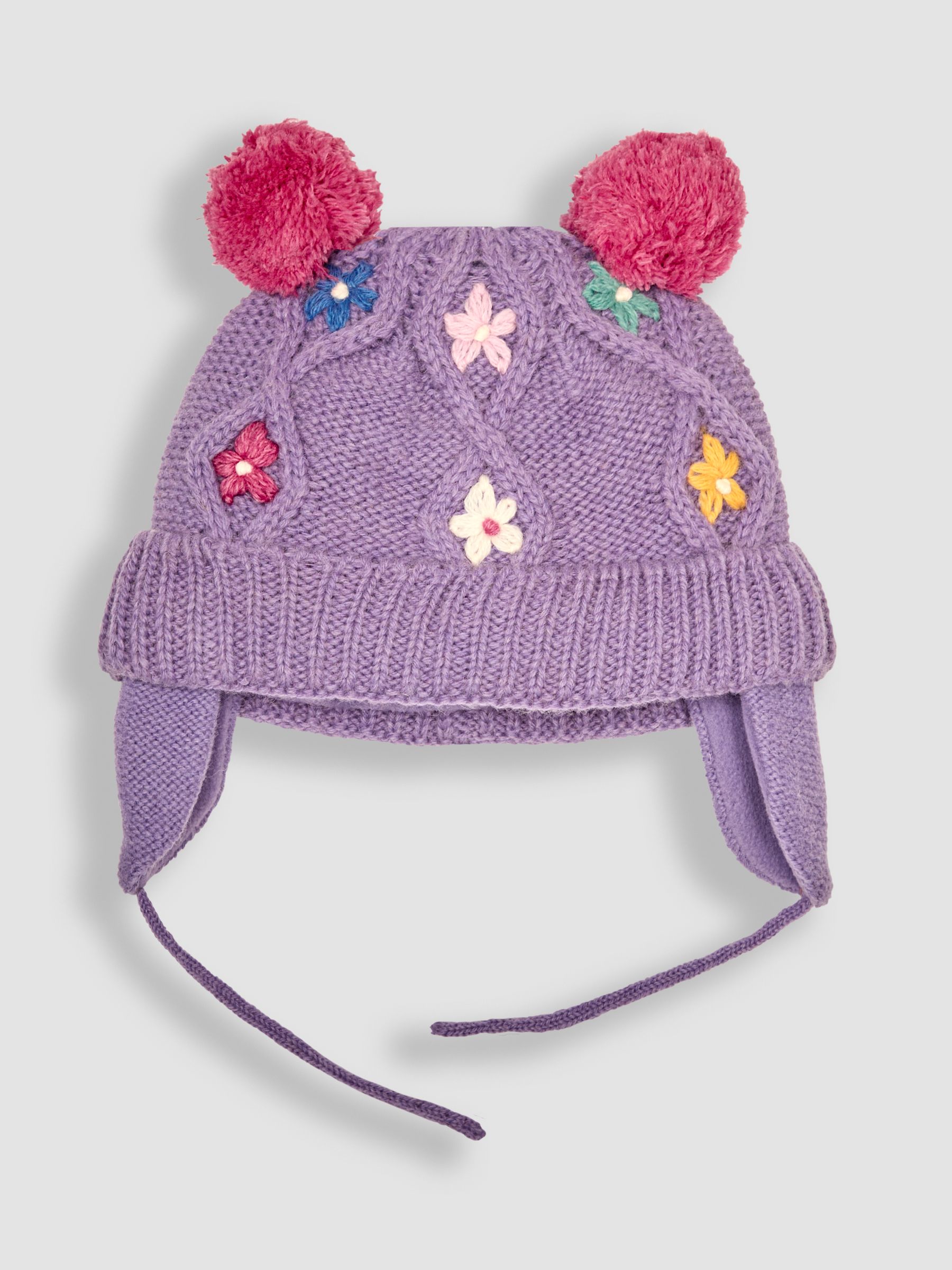 Lilac Embroidered Hat - Image 2 of 3