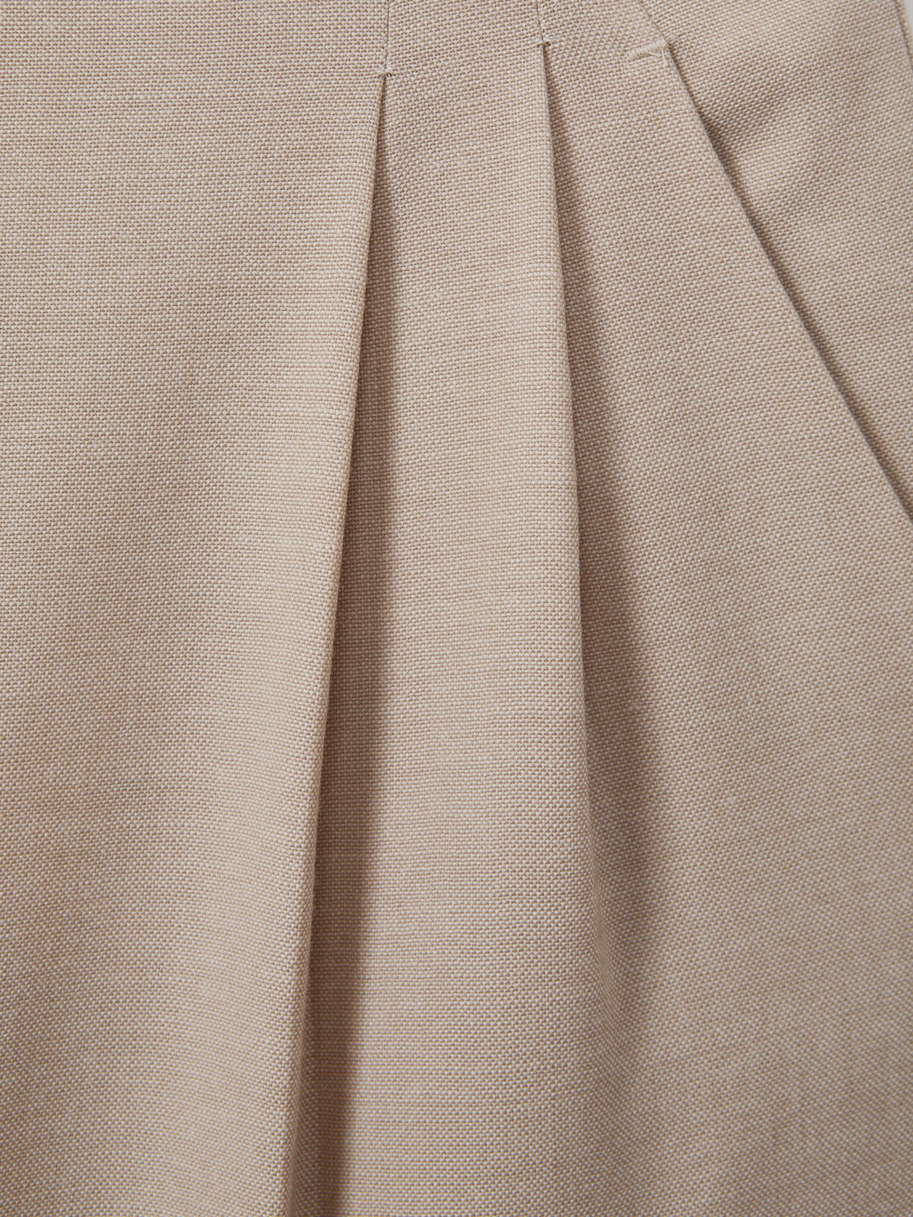 Wool Tailored Strappy Jumpsuit in Neutral - Image 5 of 5