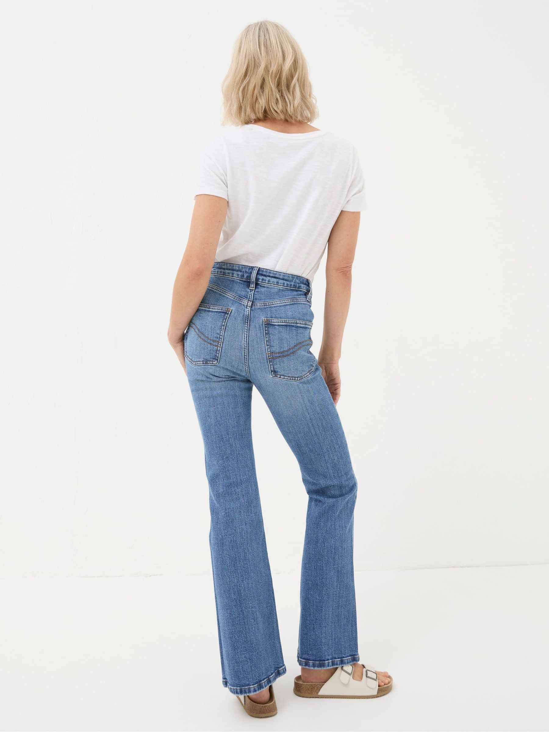 Farah Blue Flare Jeans - Image 2 of 5