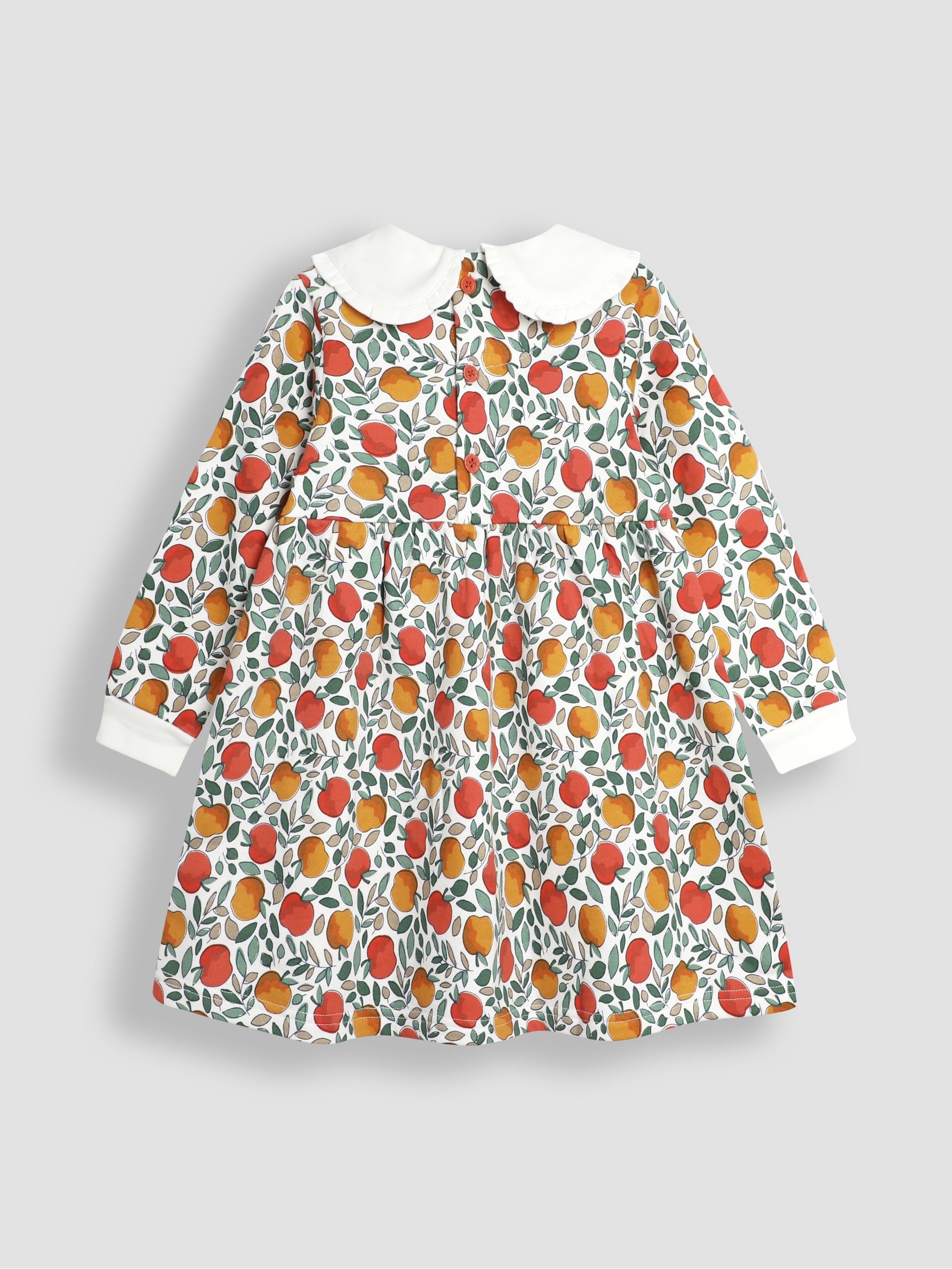 Apple Collar Sweat 100% Cotton Dress - Image 2 of 3