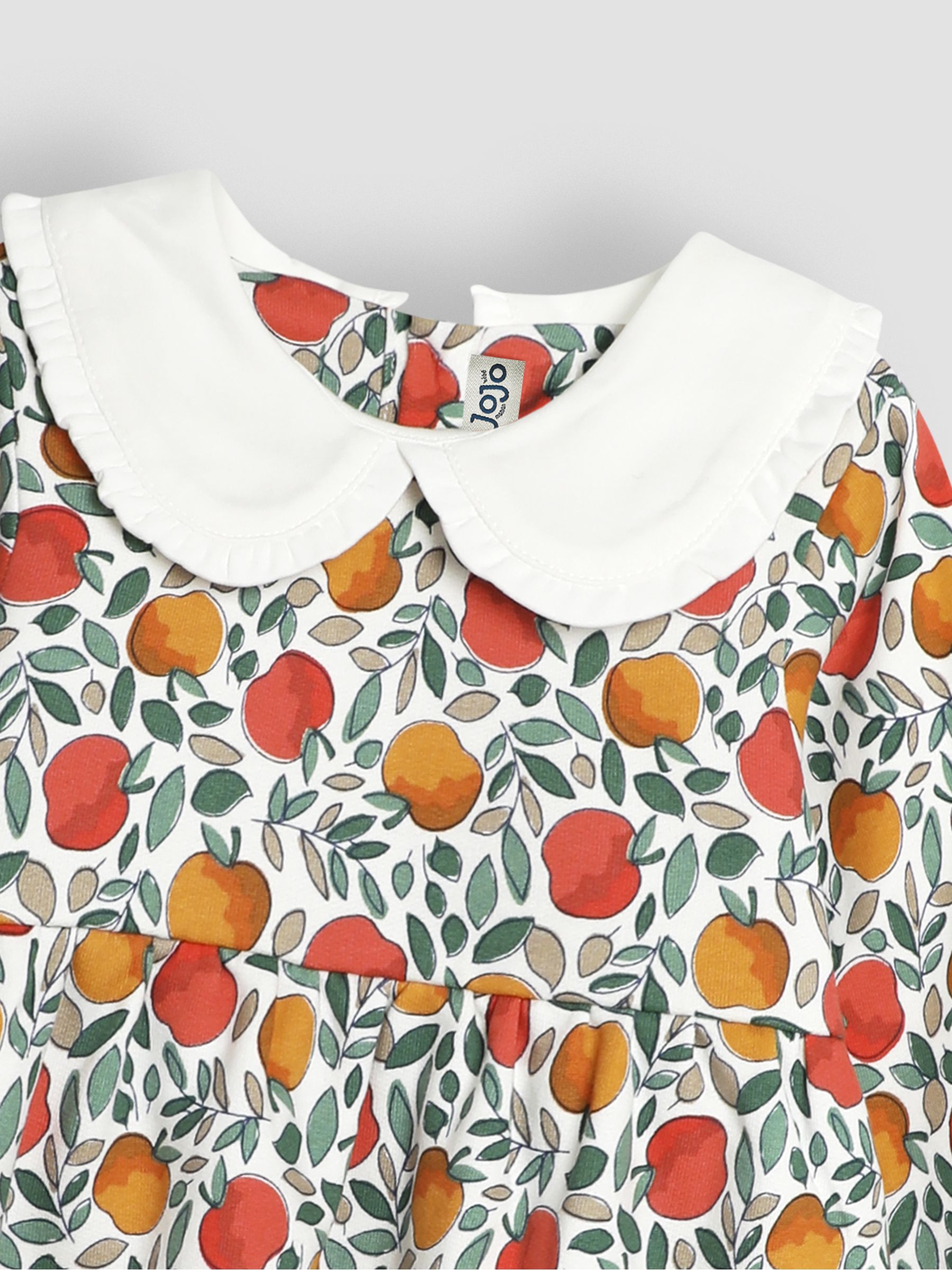 Apple Collar Sweat 100% Cotton Dress - Image 3 of 3