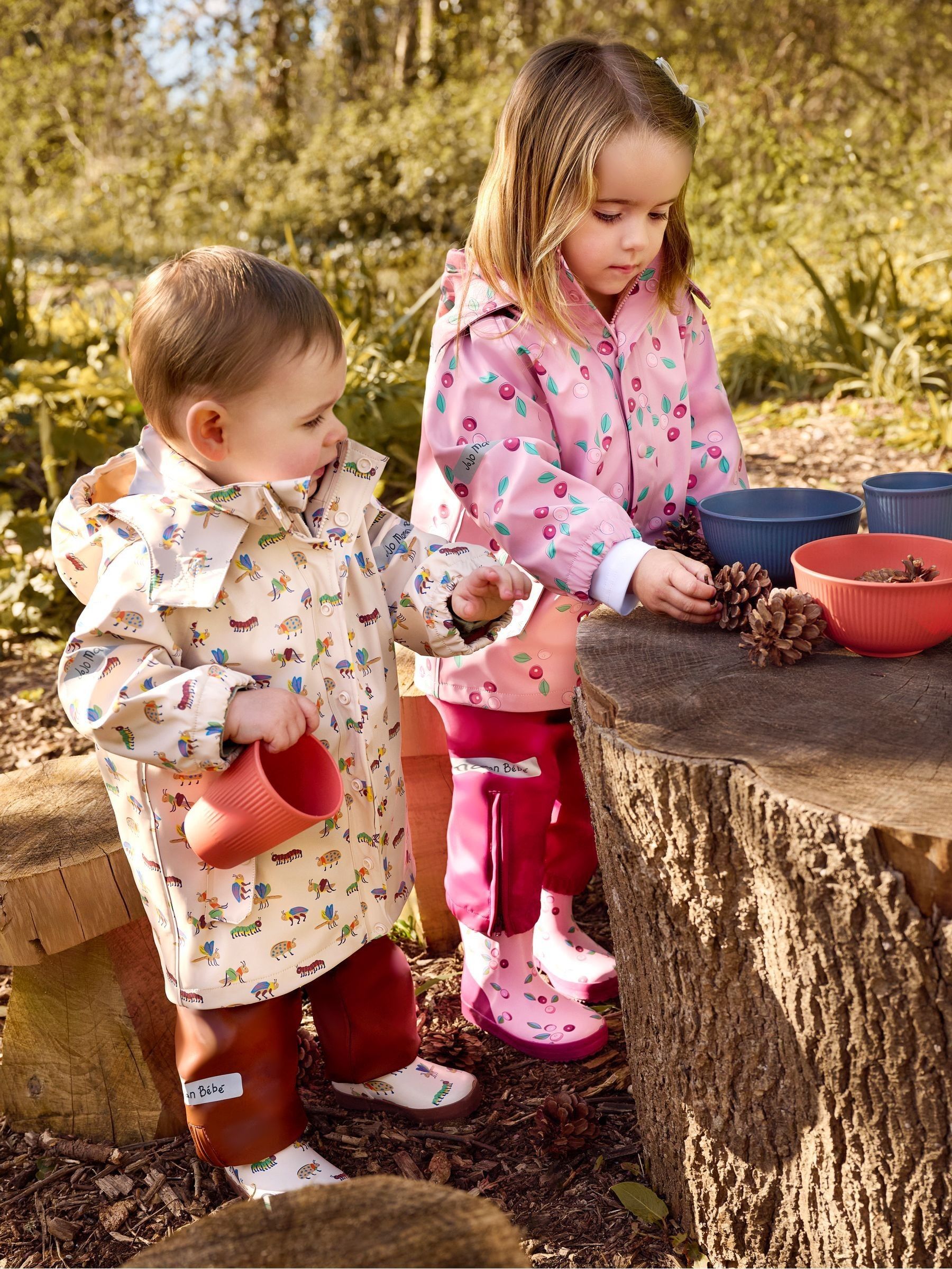 Pink Berry 2 Piece Waterproof Trouser And Jacket Set - Image 3 of 10
