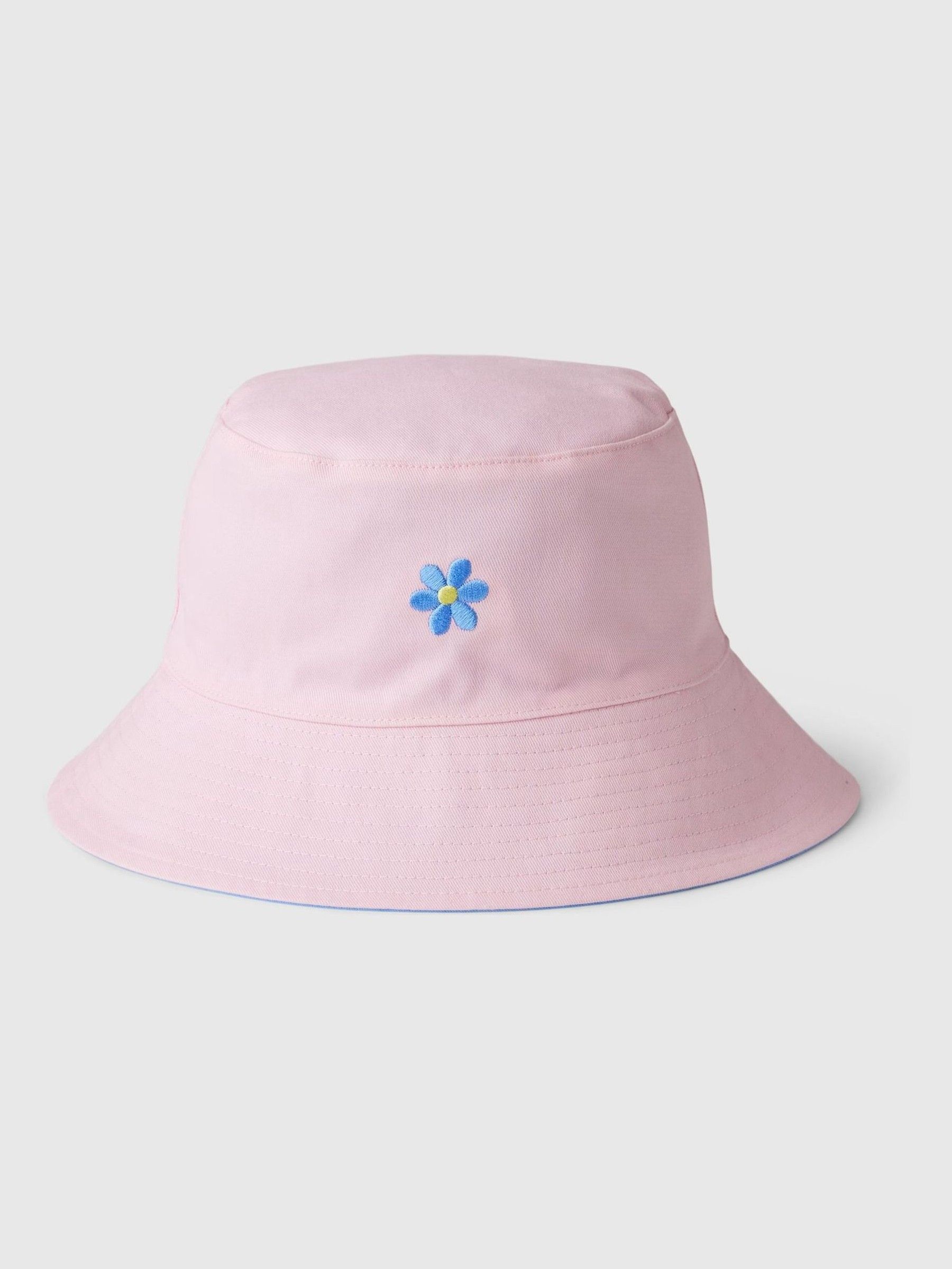 Blue Rainbow Kids Cotton Reversible Bucket Hat - Image 2 of 2