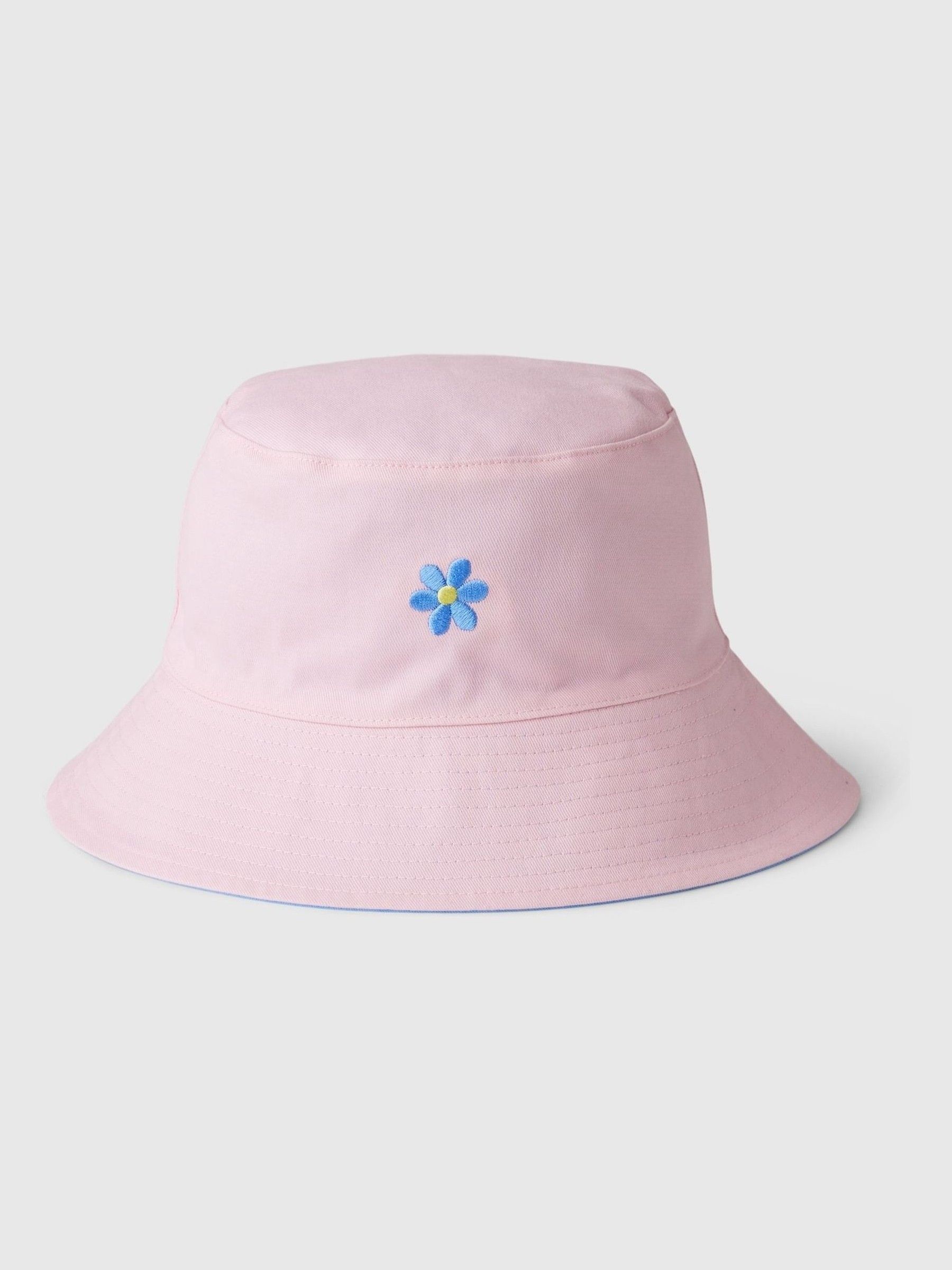 Blue Rainbow Kids Cotton Reversible Bucket Hat - Image 3 of 3