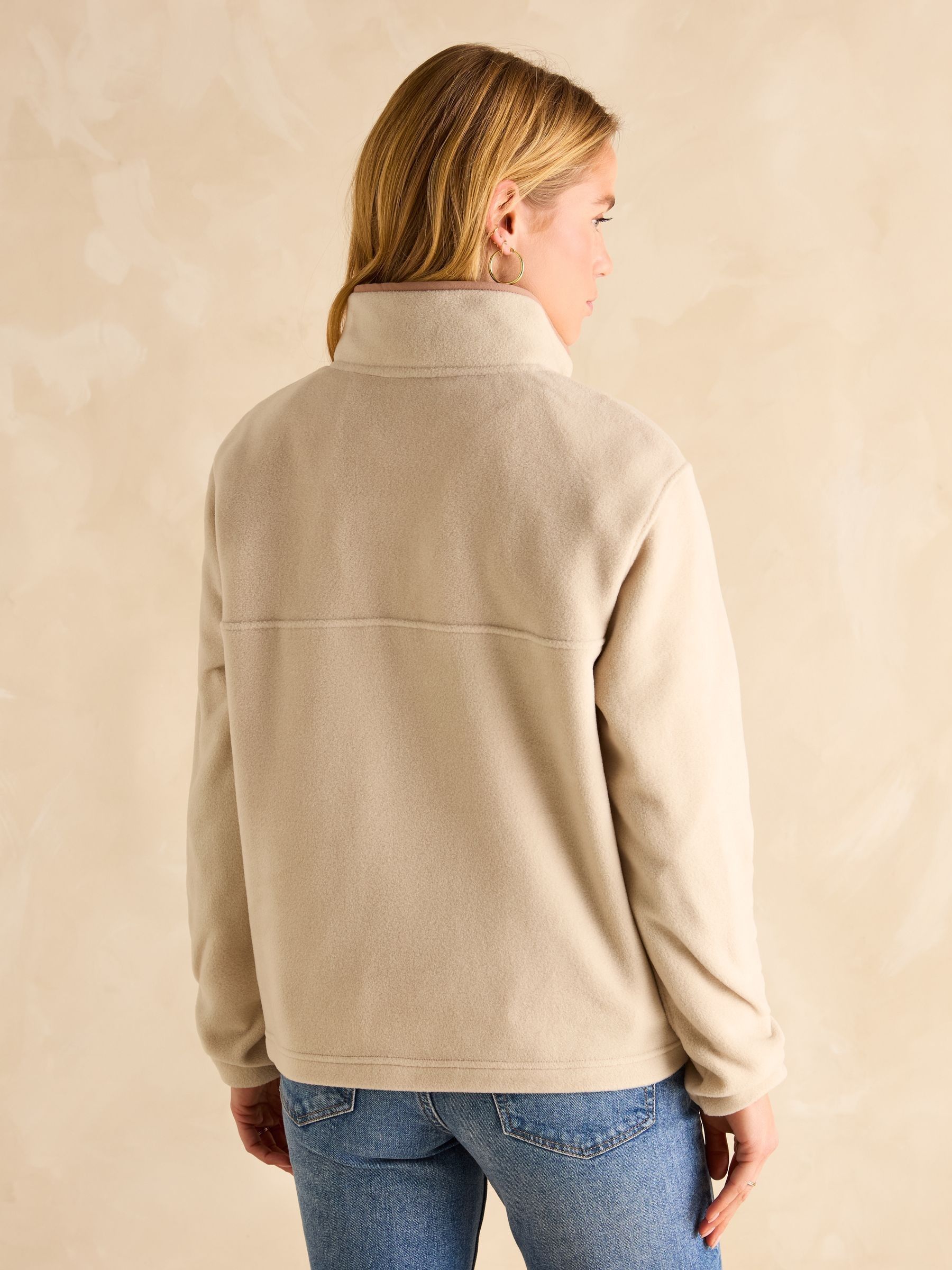 Lulworth Sand Funnel Neck Fleece - Image 2 of 7