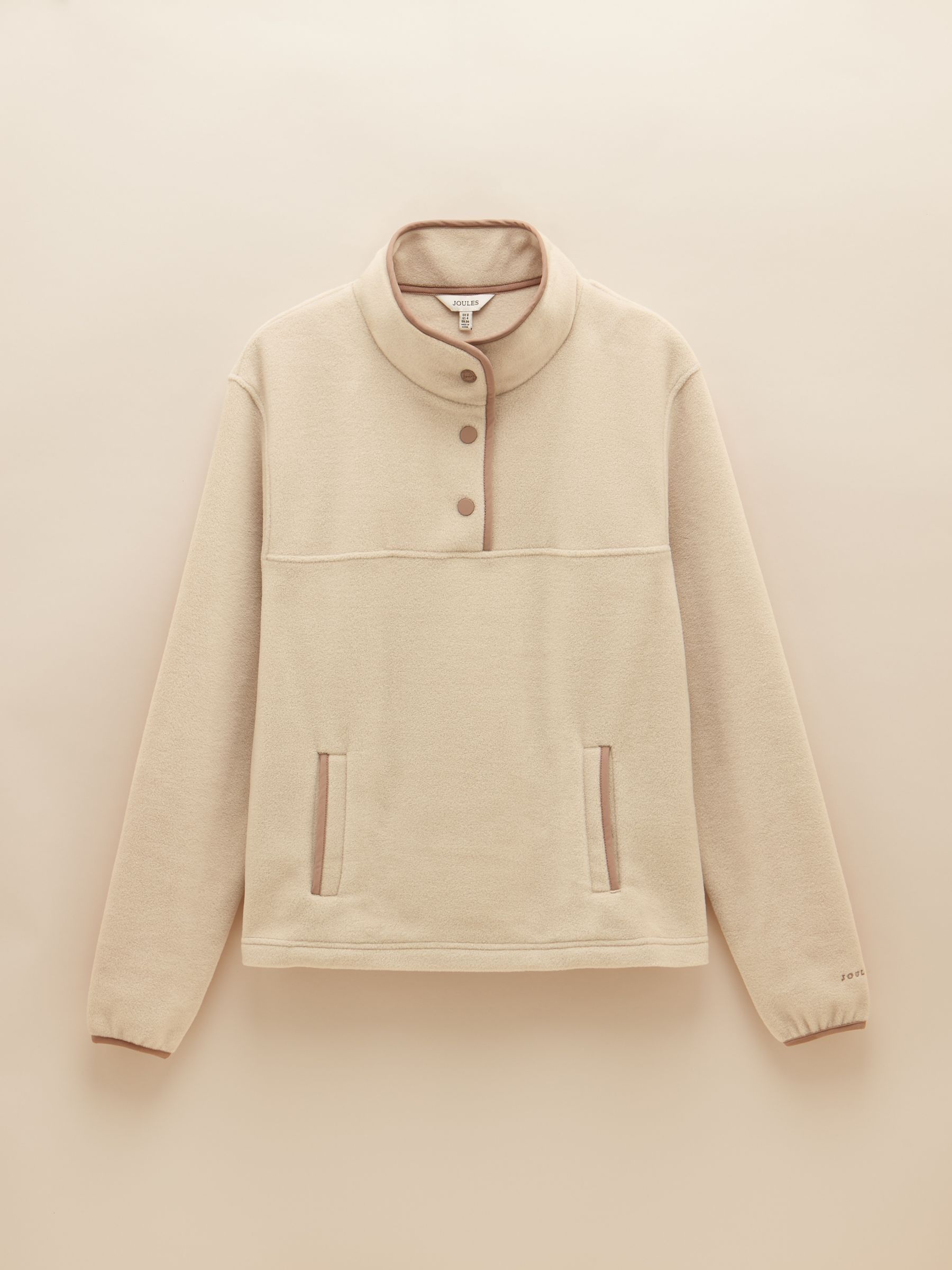 Lulworth Sand Funnel Neck Fleece - Image 7 of 7