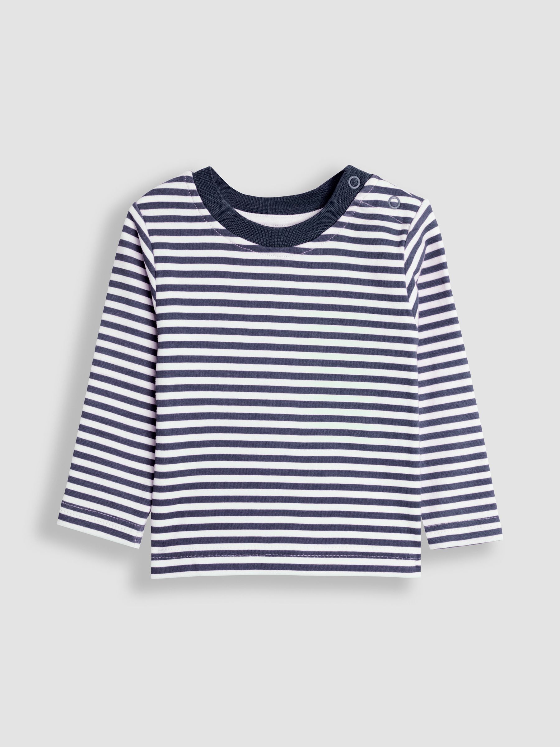 Khaki Twill Side Pocket Dungarees And Stripe Top Set - Image 4 of 6