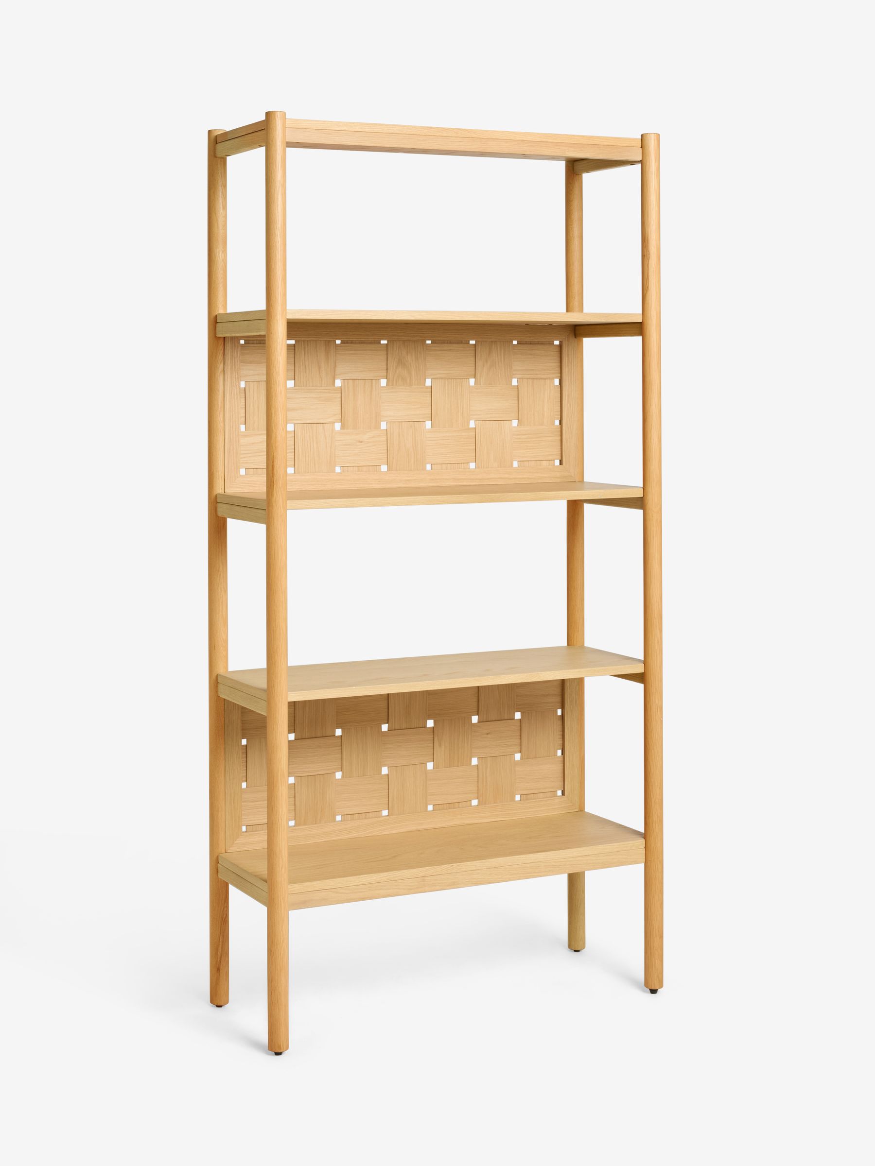 River Shelving Unit in Oak - Image 4 of 5