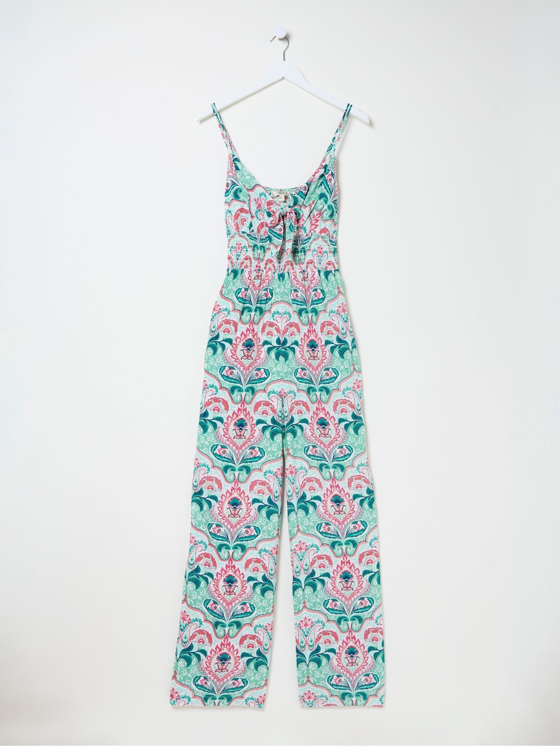 Aurora Green Mirrored Paisley Jumpsuit - Image 5 of 5