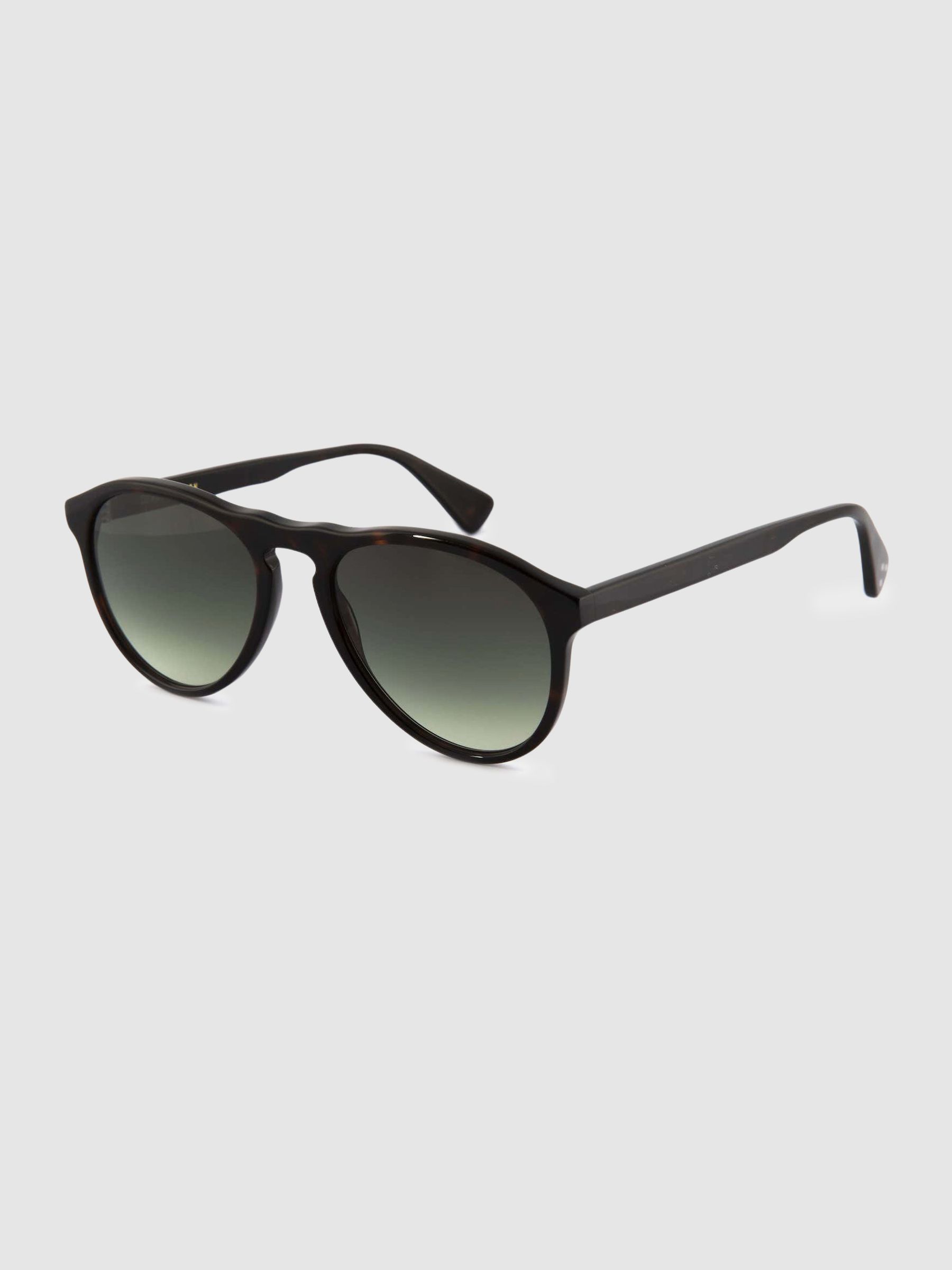 Curry and Paxton D-Shape Sunglasses in Tortoise - Image 2 of 4