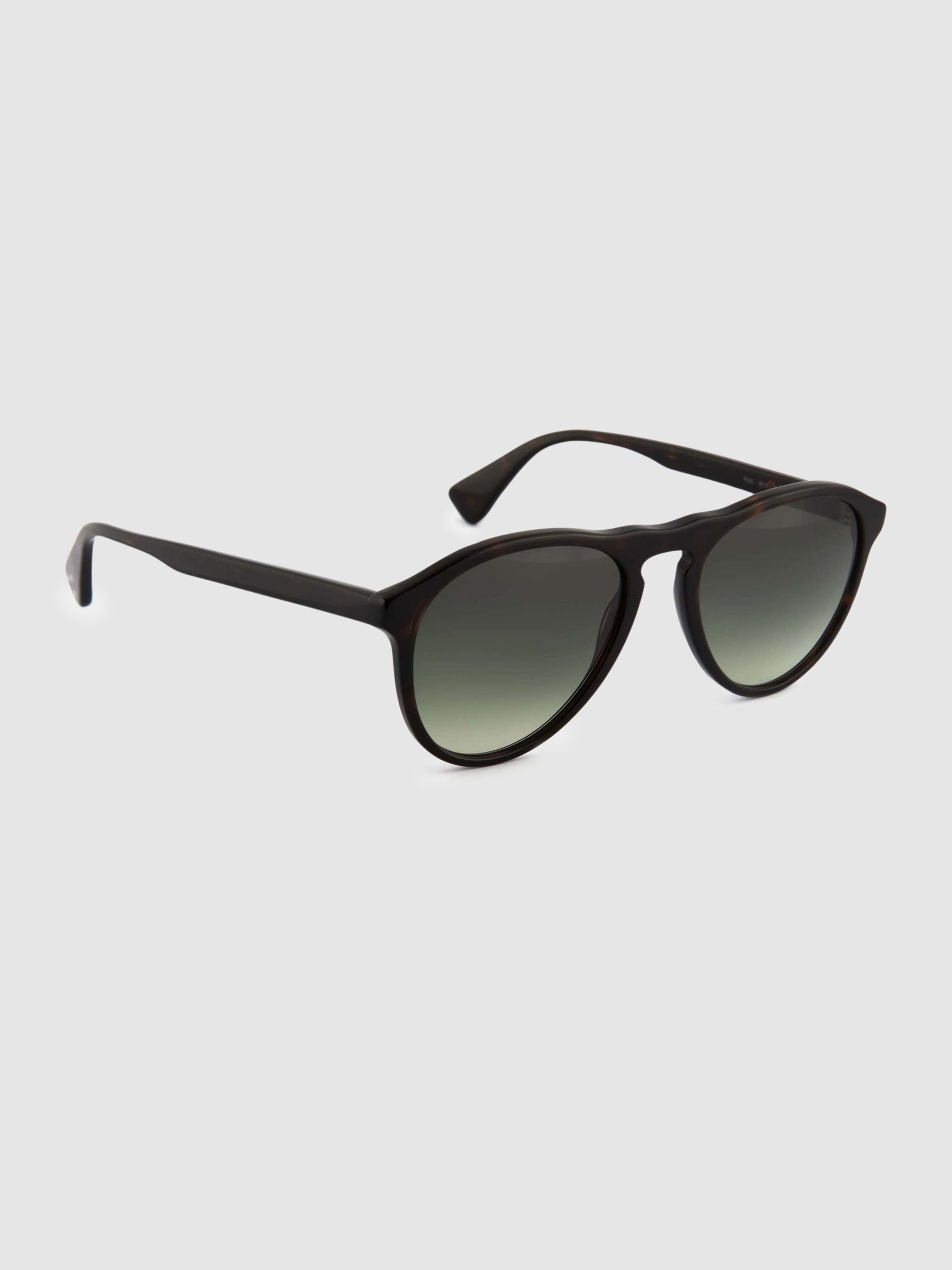 Curry and Paxton D-Shape Sunglasses in Tortoise - Image 3 of 4