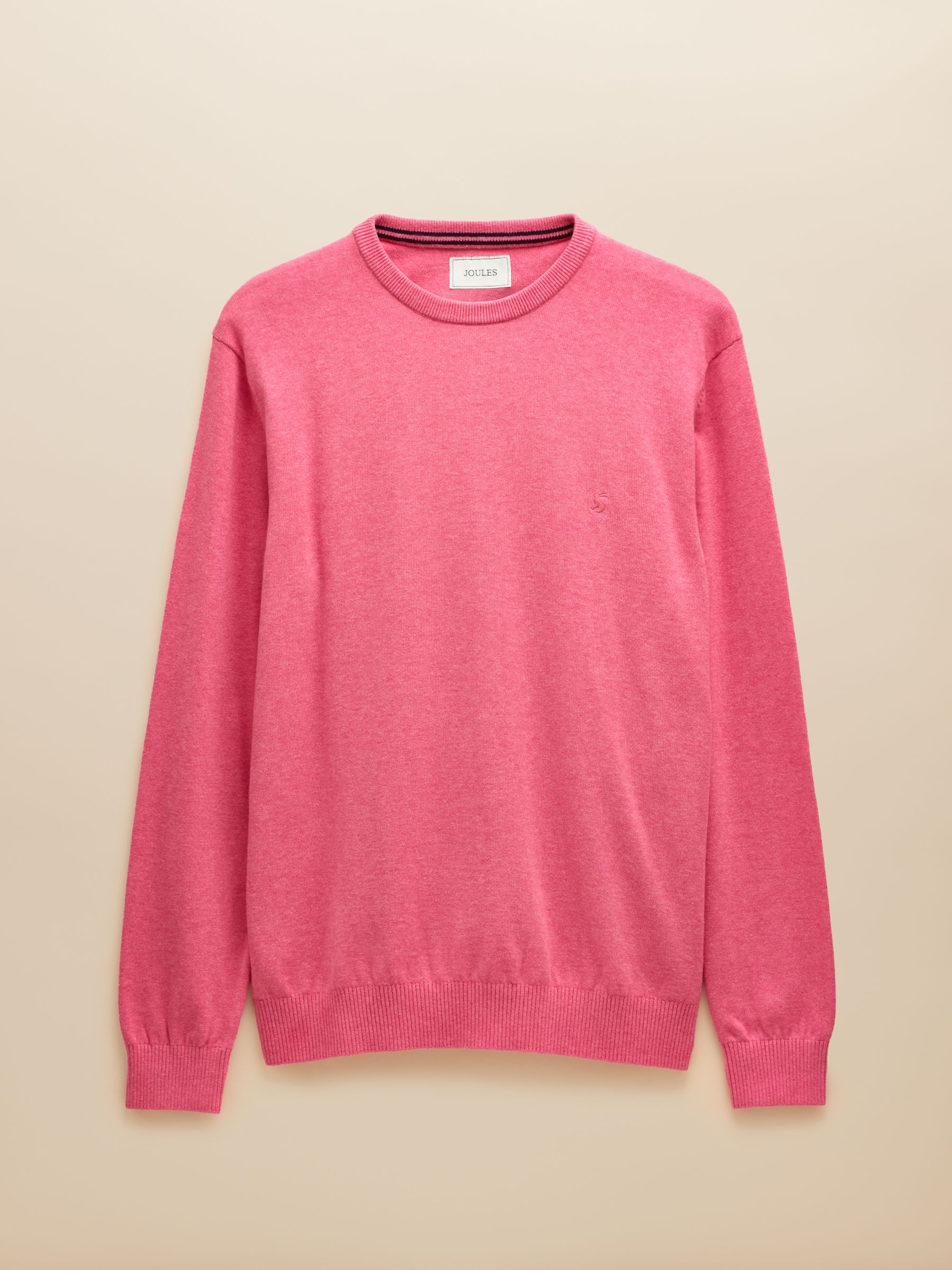 Hillside Rose Pink Crew Neck Knitted Jumper - Image 7 of 7