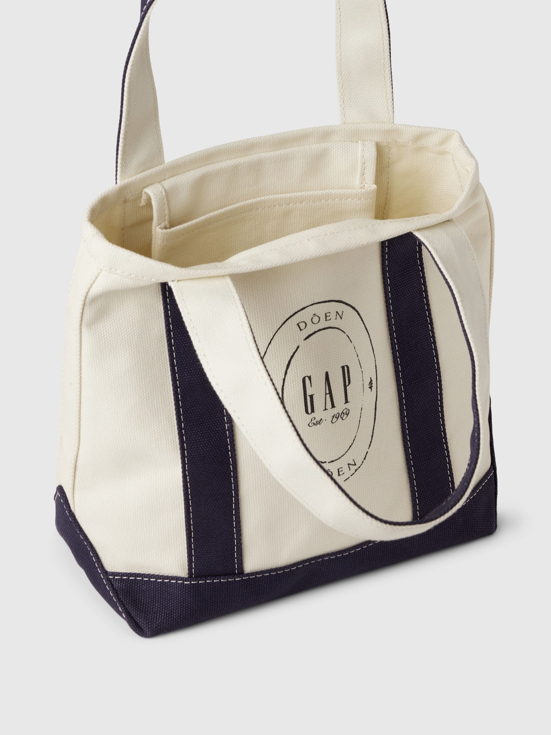 White DÔEN Logo Tote Bag (Kids) - Image 3 of 3