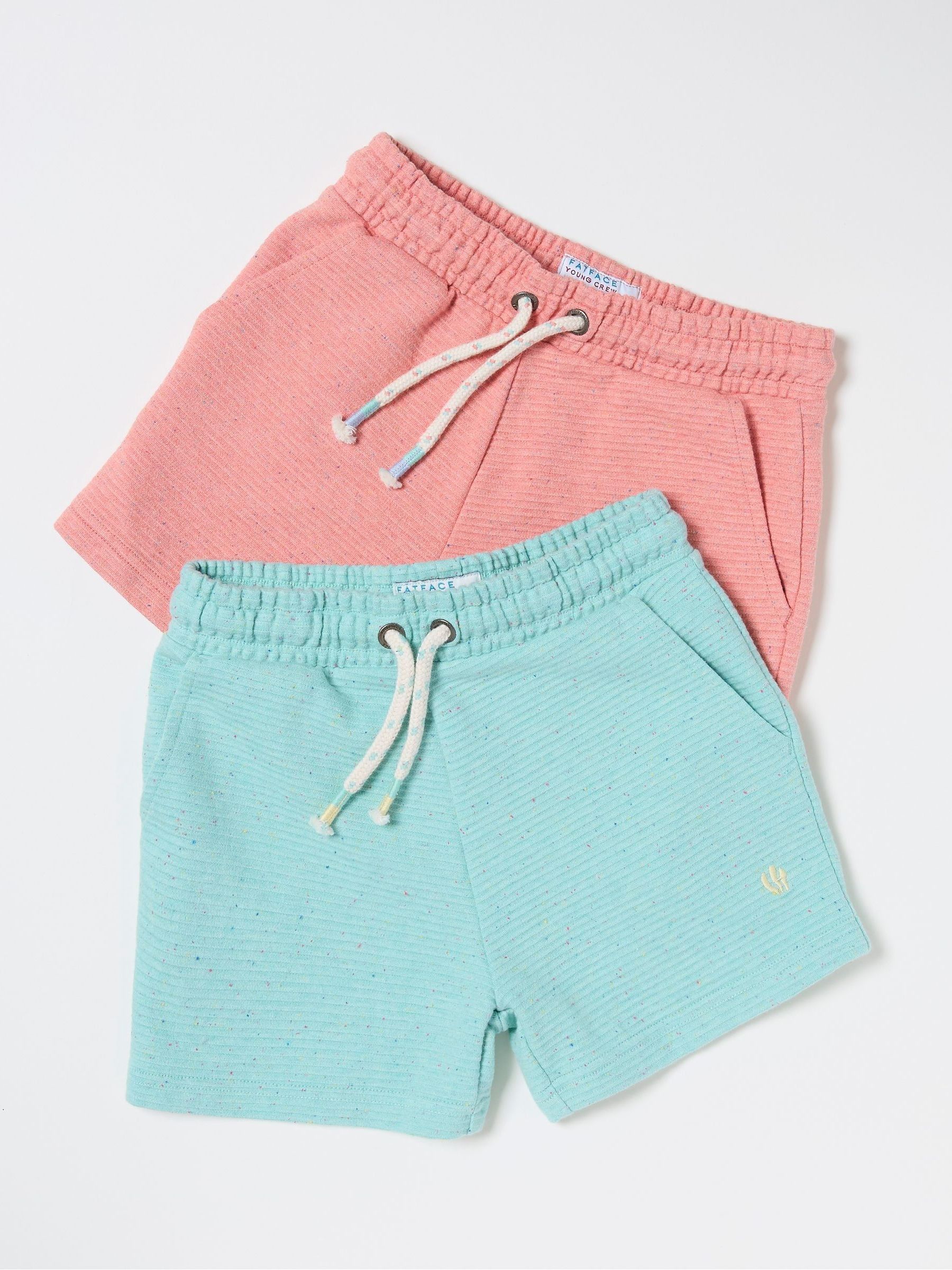 Green Ottoman Shorts 2 Pack - Image 1 of 6