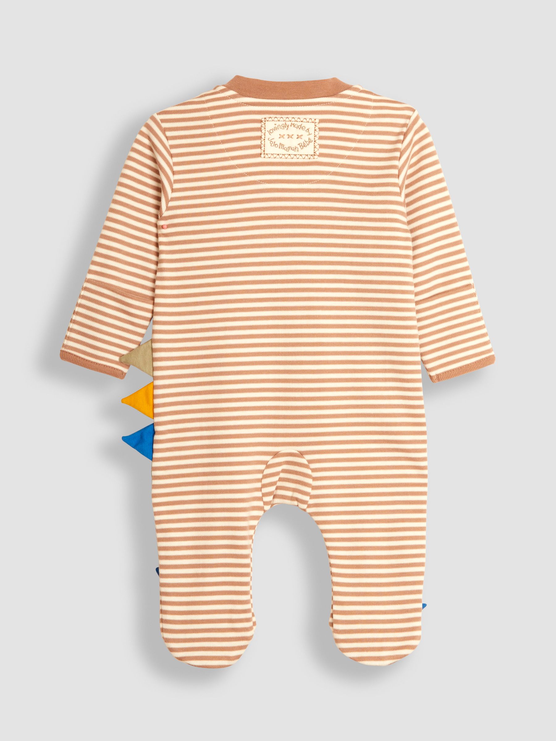 Natural Appliqué Zip Sleepsuit - Image 6 of 7