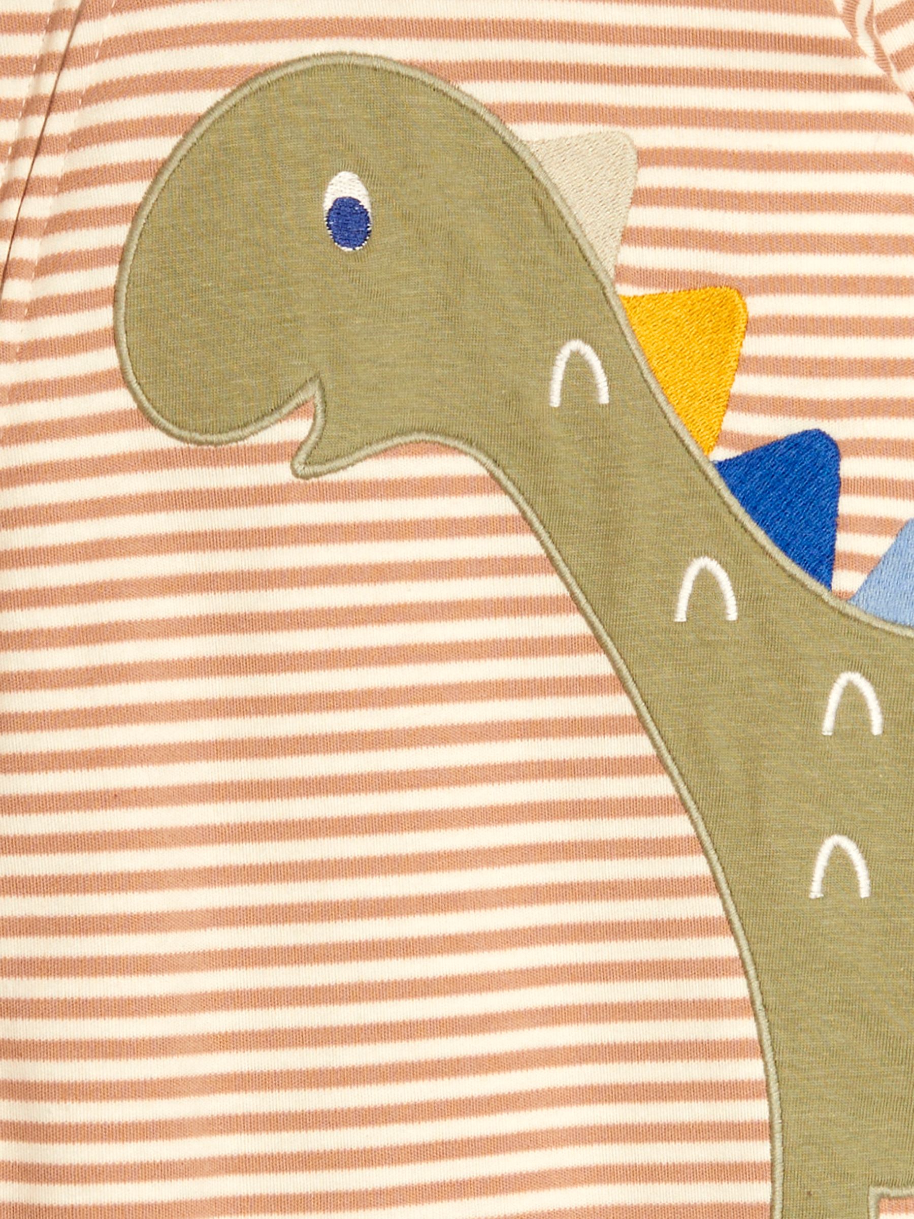 Natural Appliqué Zip Sleepsuit - Image 7 of 7