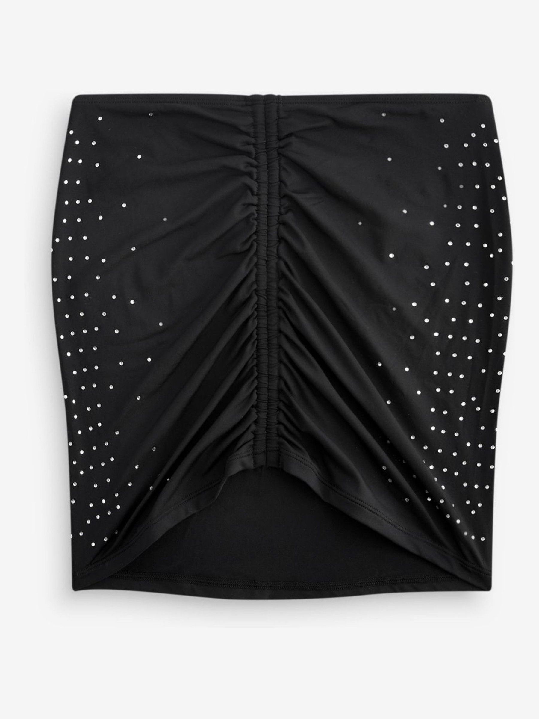 Black Diamanté Swim Skirt - Image 5 of 5