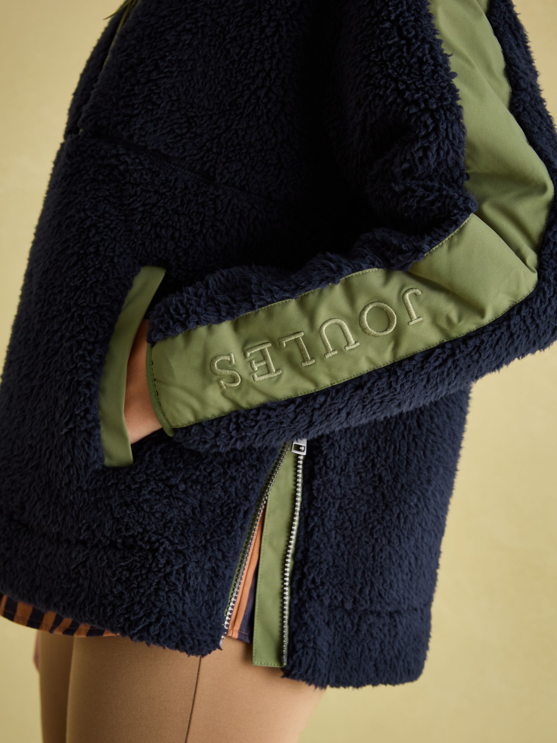 Tilly Navy Hooded Fleece - Image 4 of 7