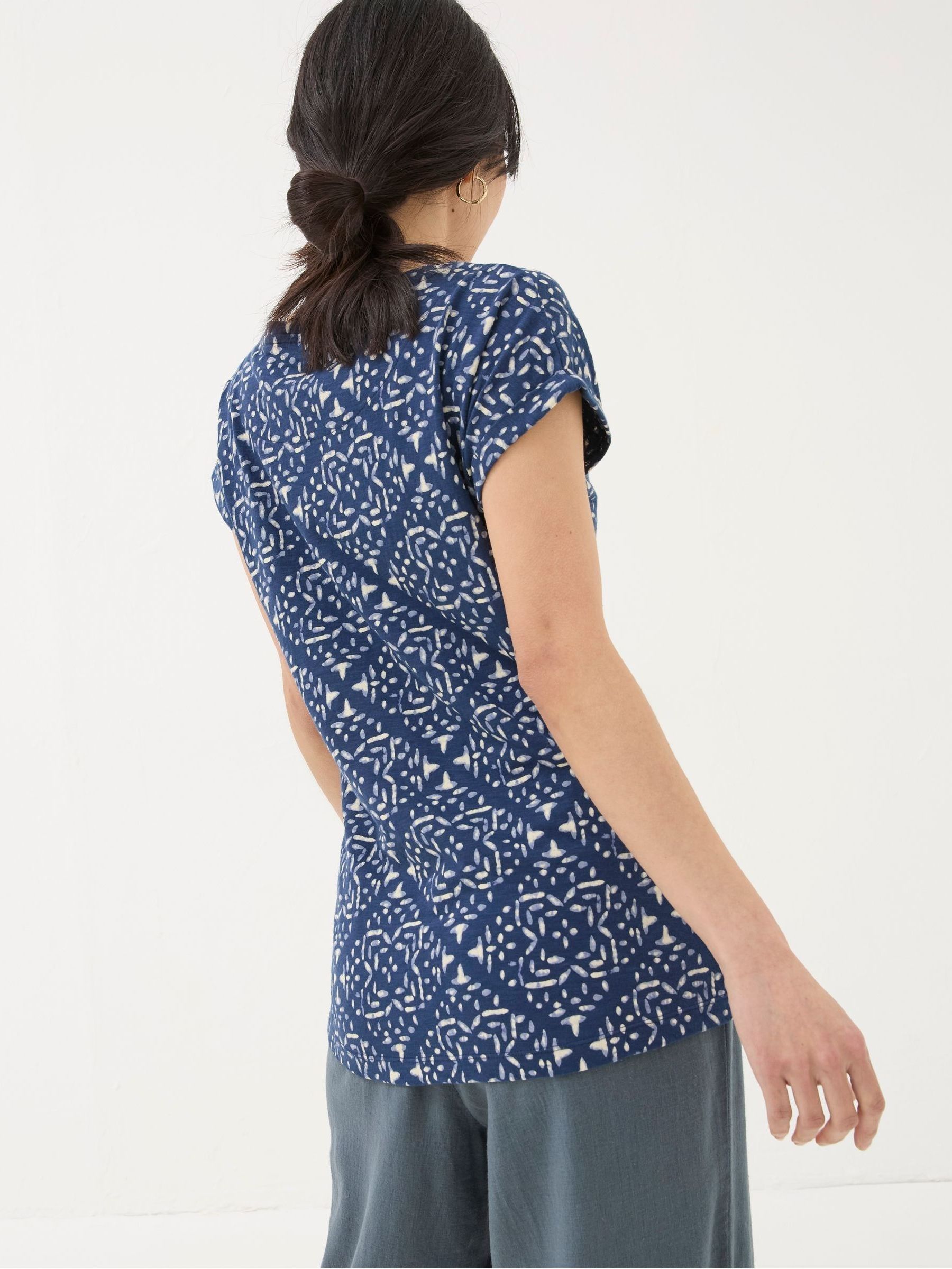 Ivy Blue Geo Marks T-Shirt - Image 2 of 5