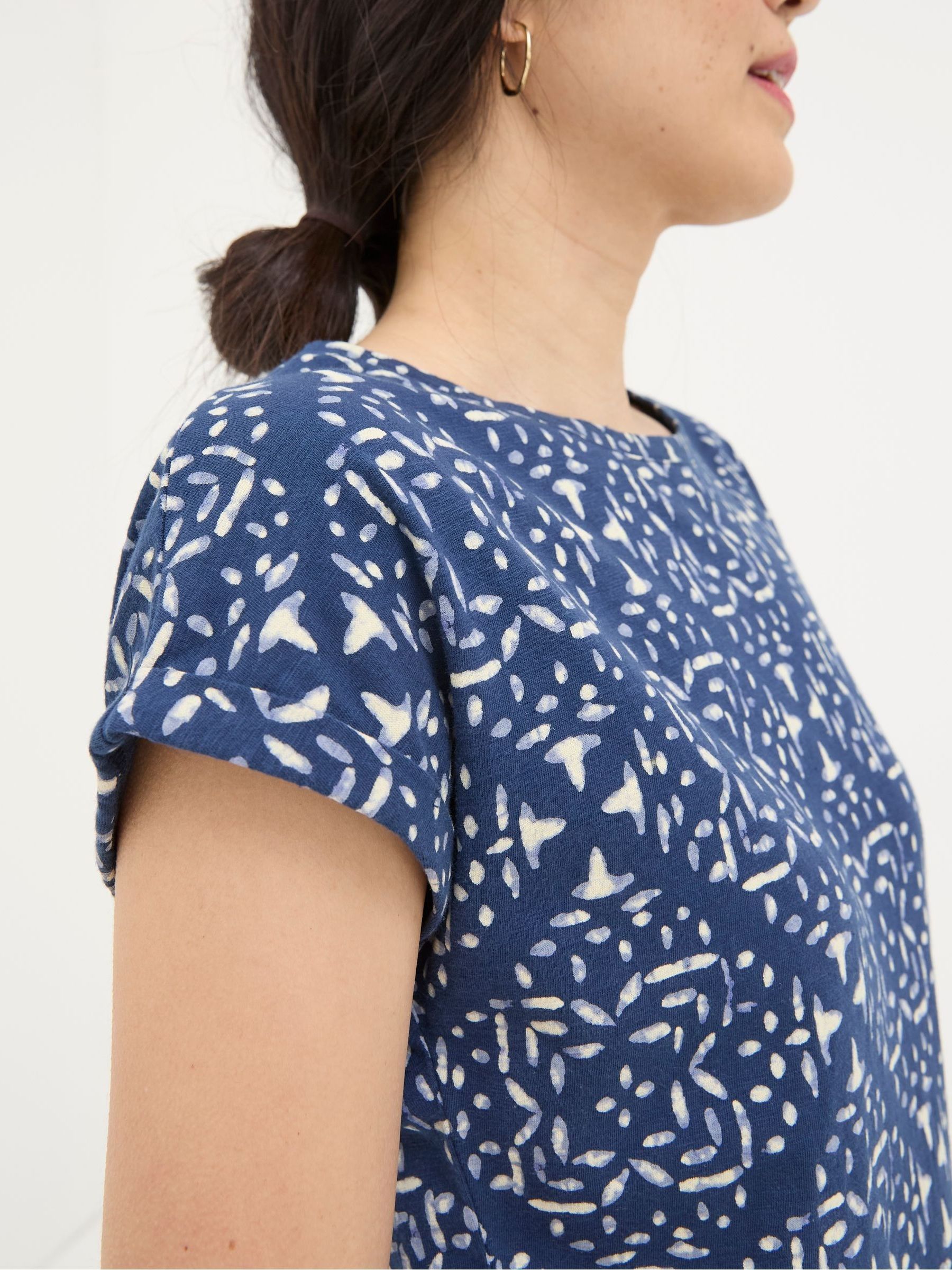 Ivy Blue Geo Marks T-Shirt - Image 3 of 5