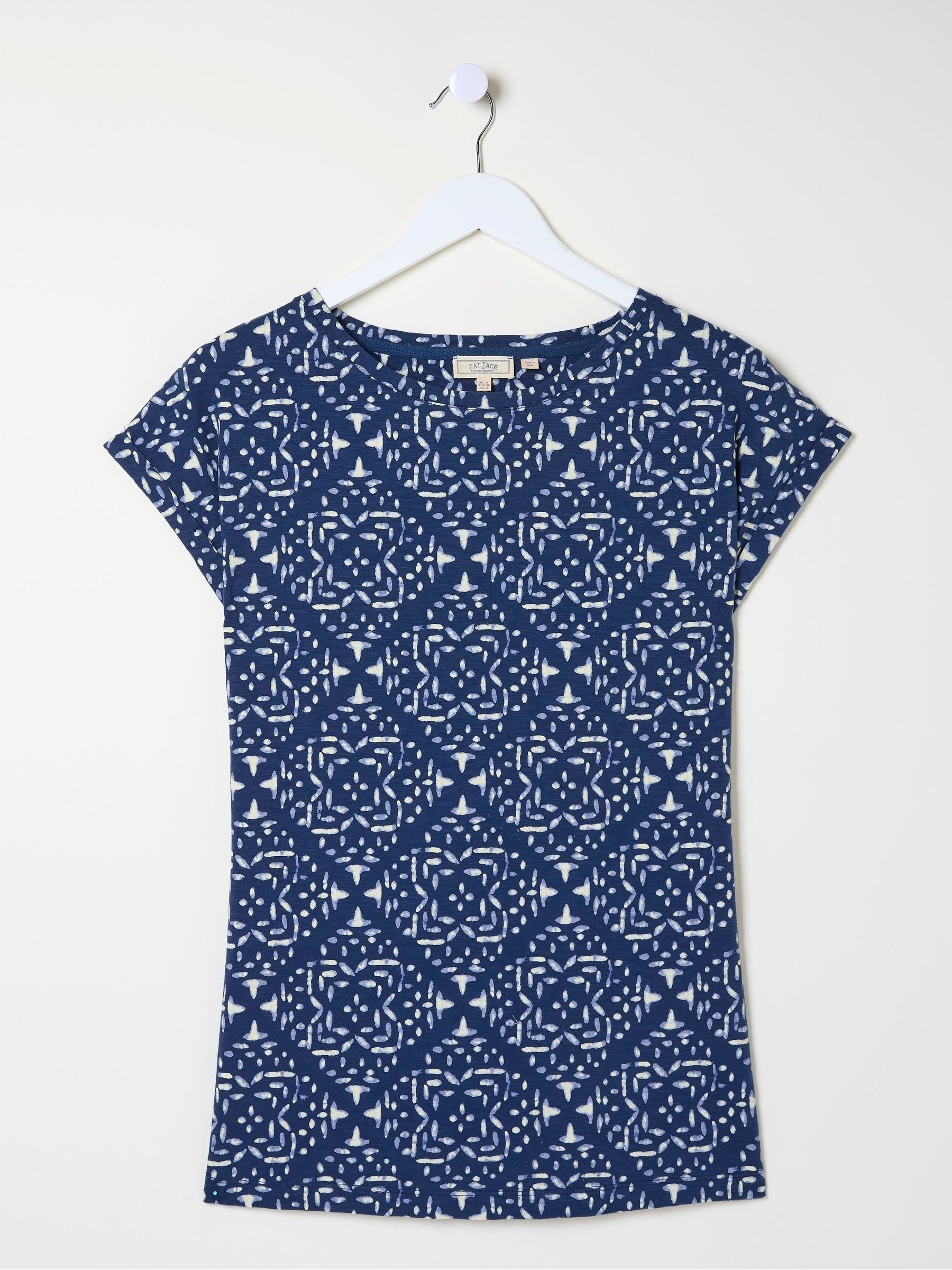 Ivy Blue Geo Marks T-Shirt - Image 5 of 5