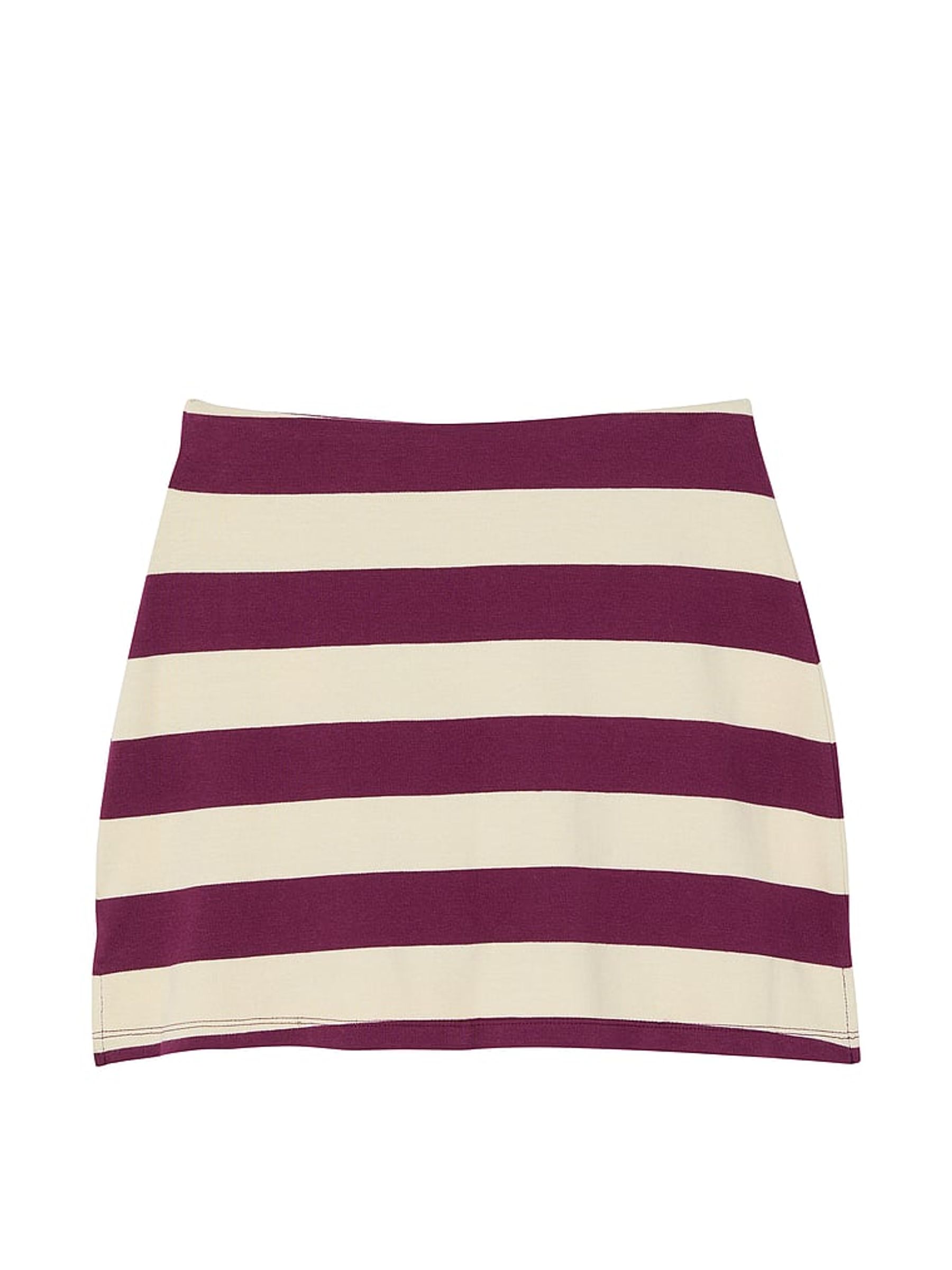 Purple Rose Stripe Rugby Mini Skirt - Image 3 of 3