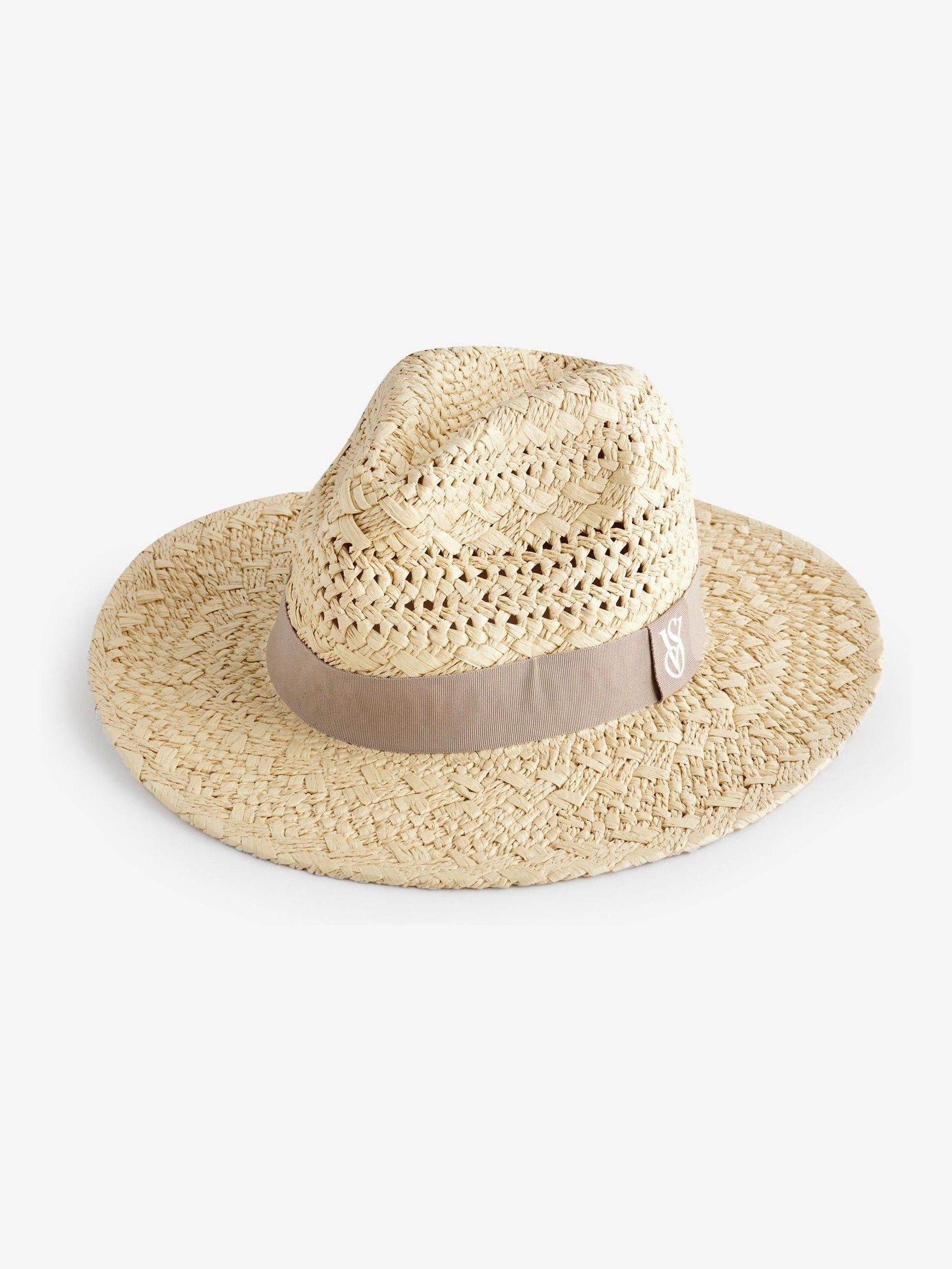 Natural Nude Logo Panama Hat - Image 4 of 5