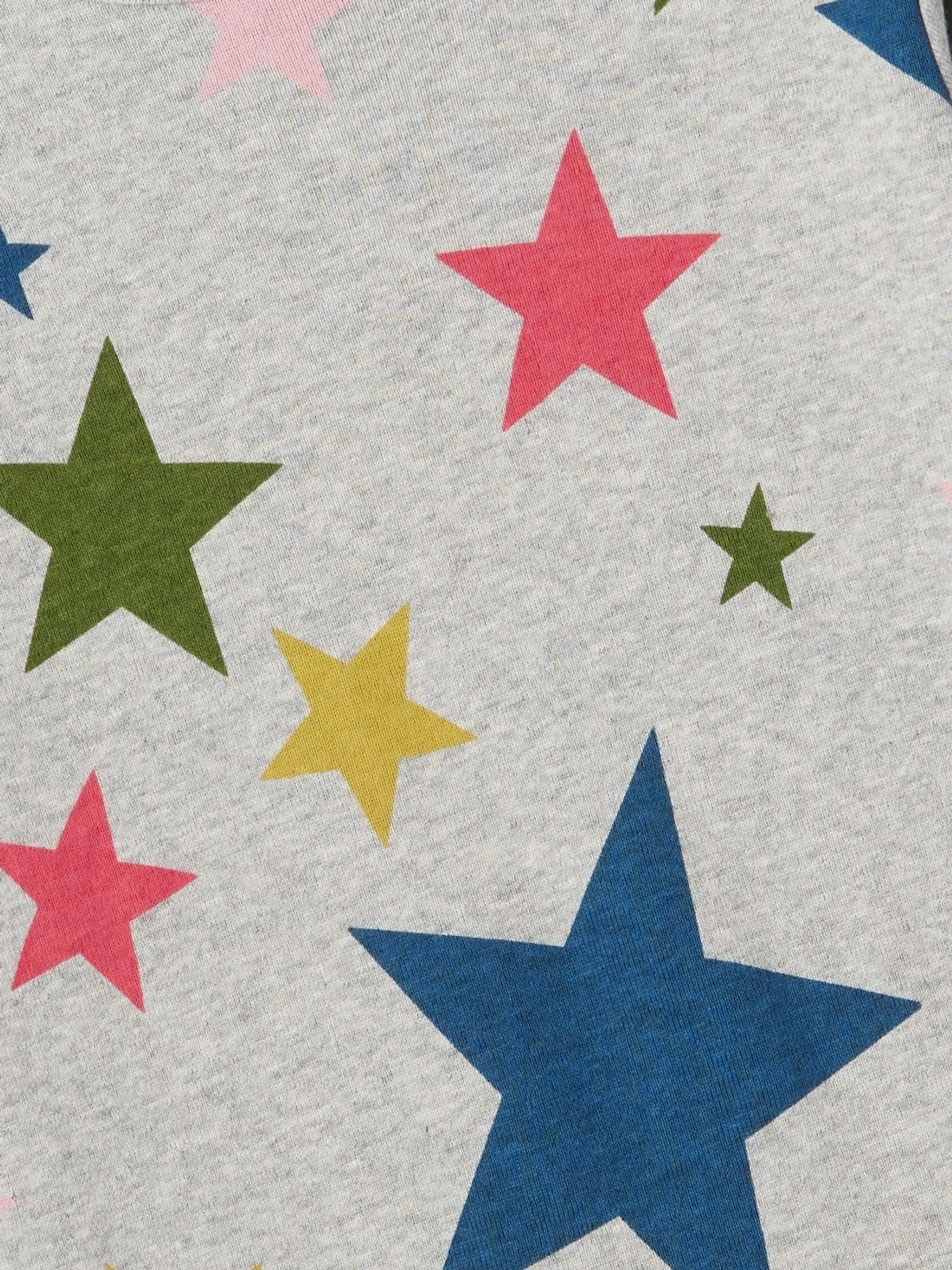 Grey Star Cotton Long Sleeve Pyjamas (12mths-5yrs) - Image 3 of 3