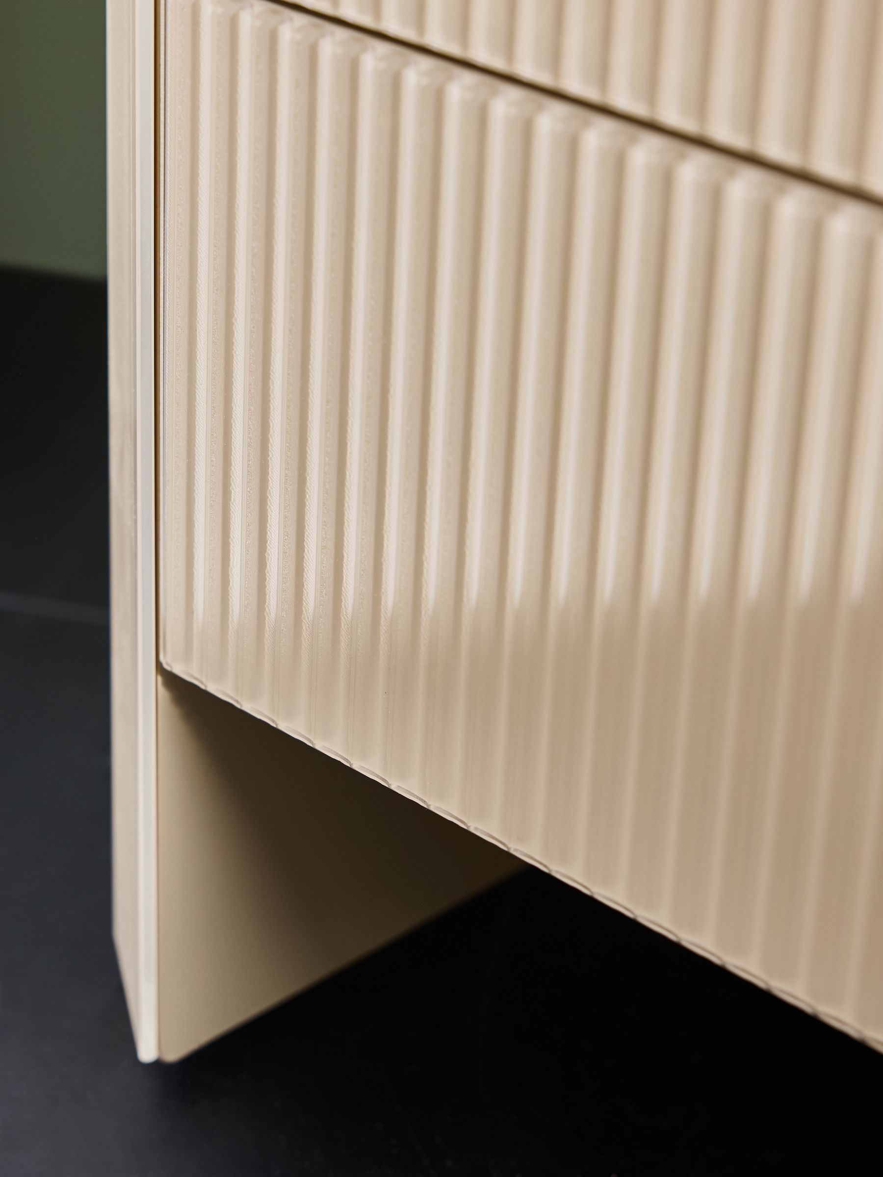 Eleni Bedside in Ecru White - Image 4 of 4