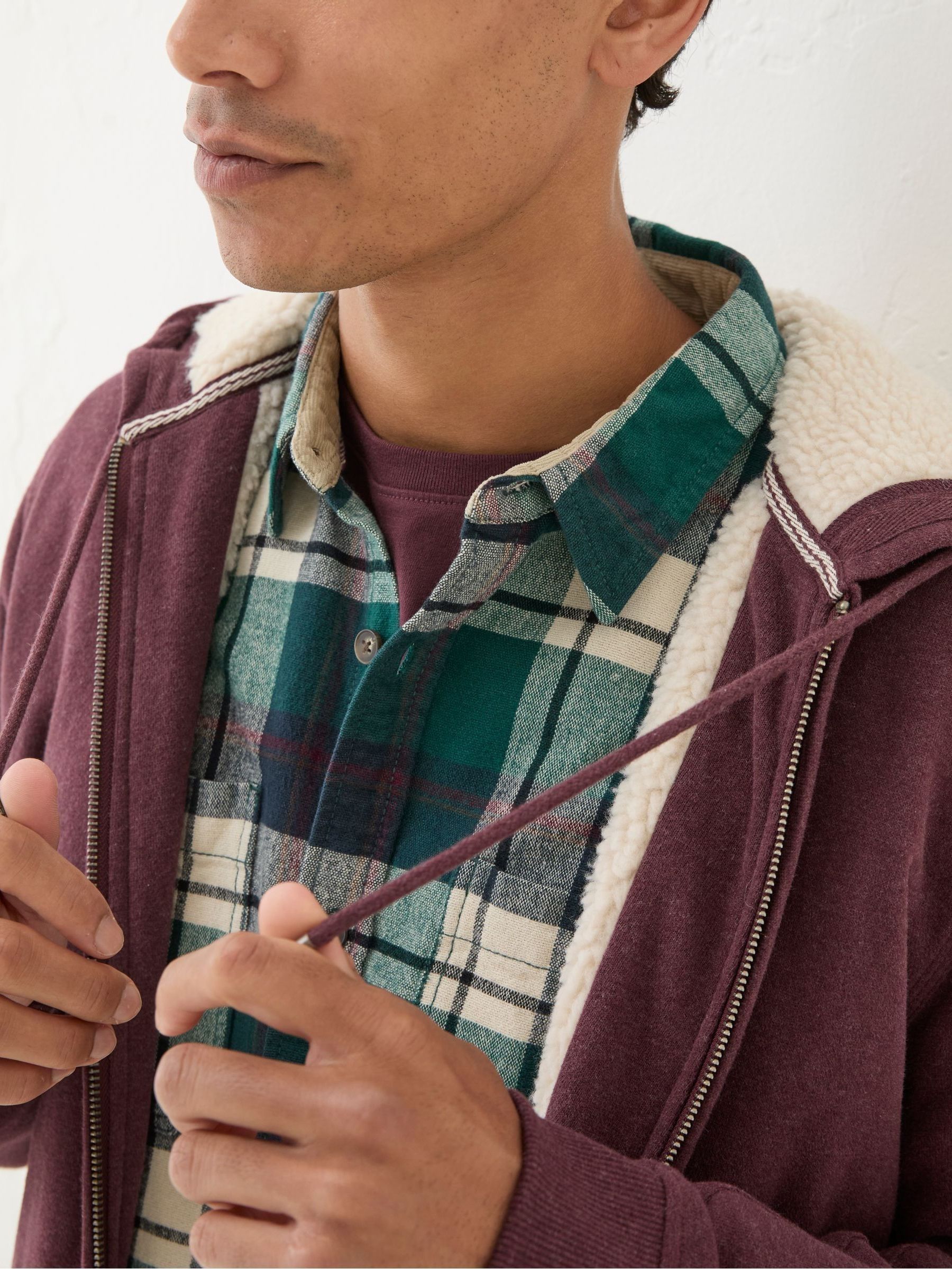 Brooke Purple Marl Hoodies - Image 4 of 5