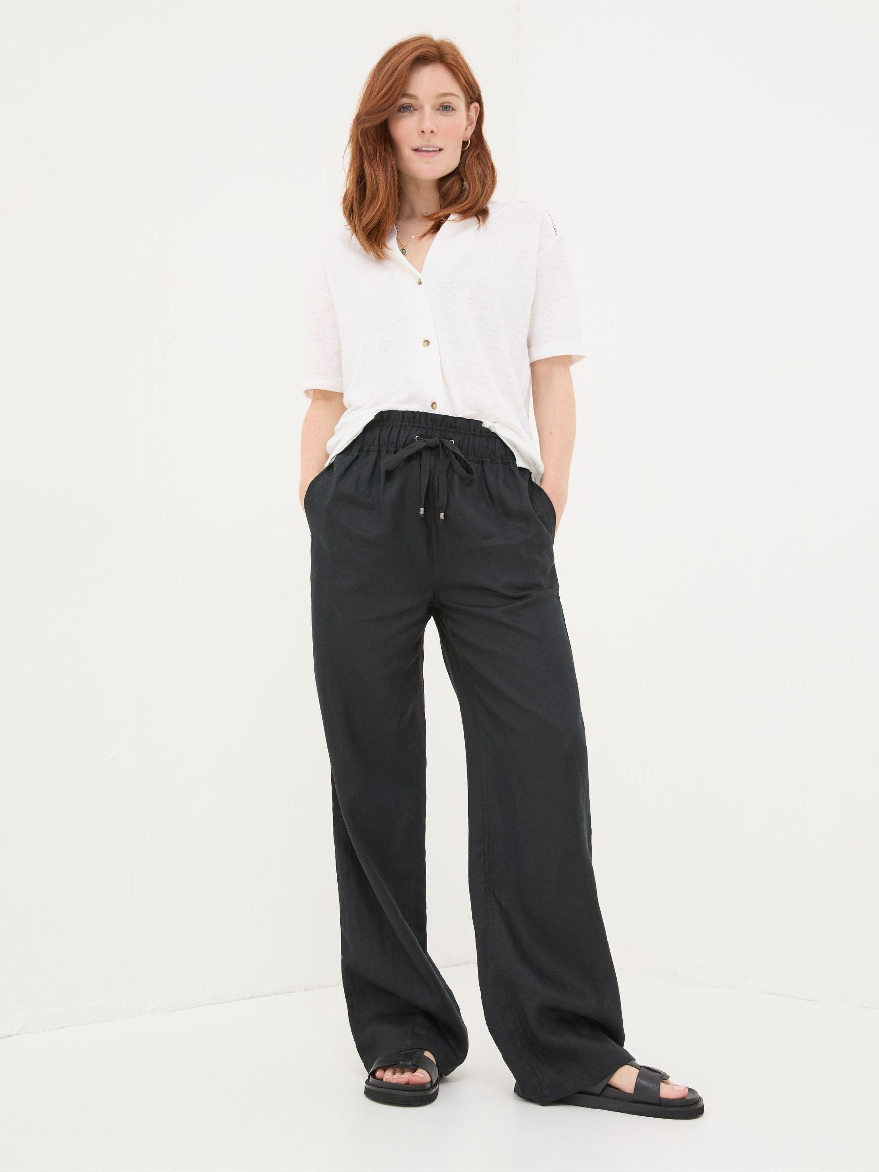 White Linen Shirt - Image 3 of 5