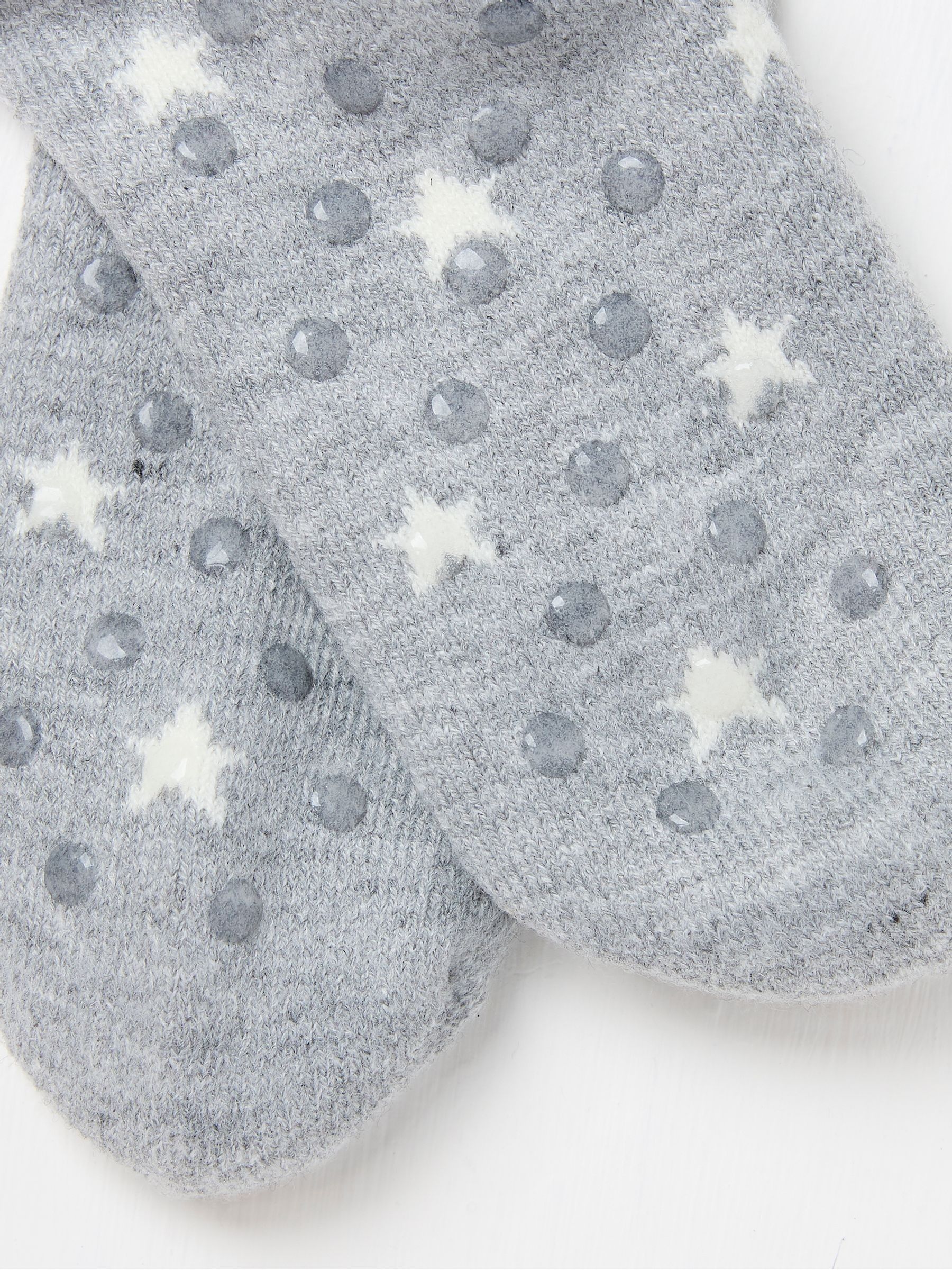 Grey Star House Socks - Image 2 of 2