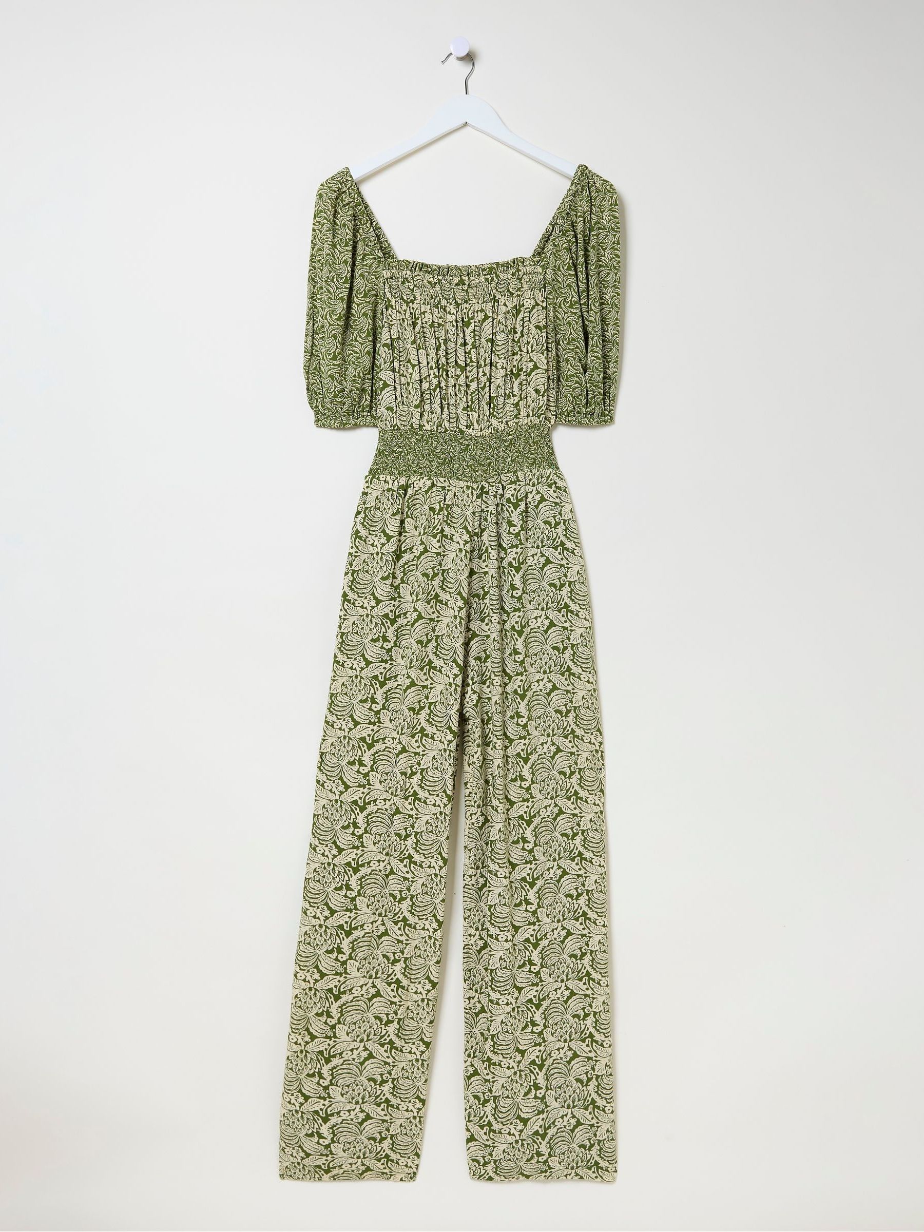 Eva Green Damask Floral Jumpsuit - Image 6 of 6
