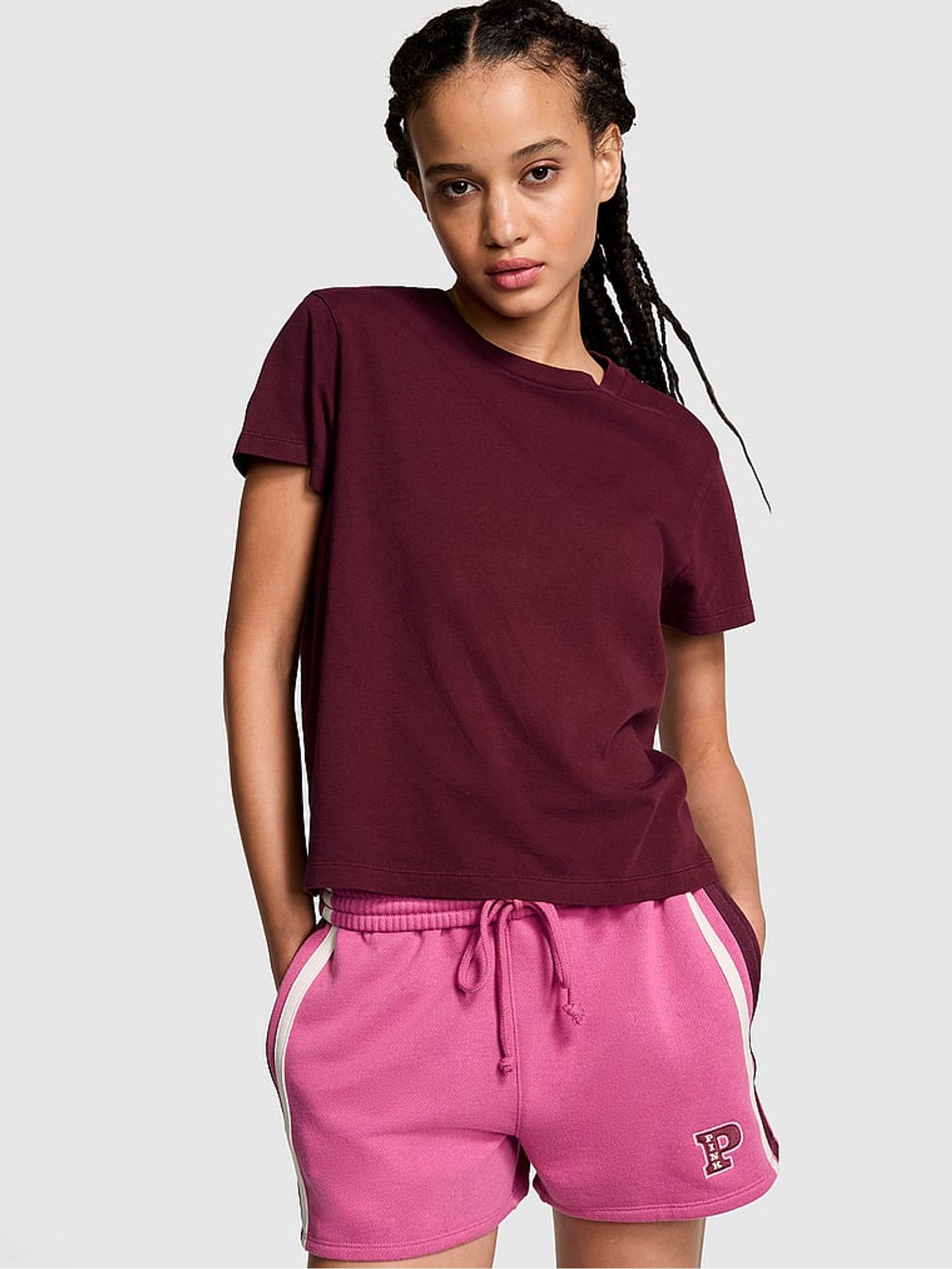 Purple Rose Short Sleeve Dreamer T-Shirt - Image 1 of 3