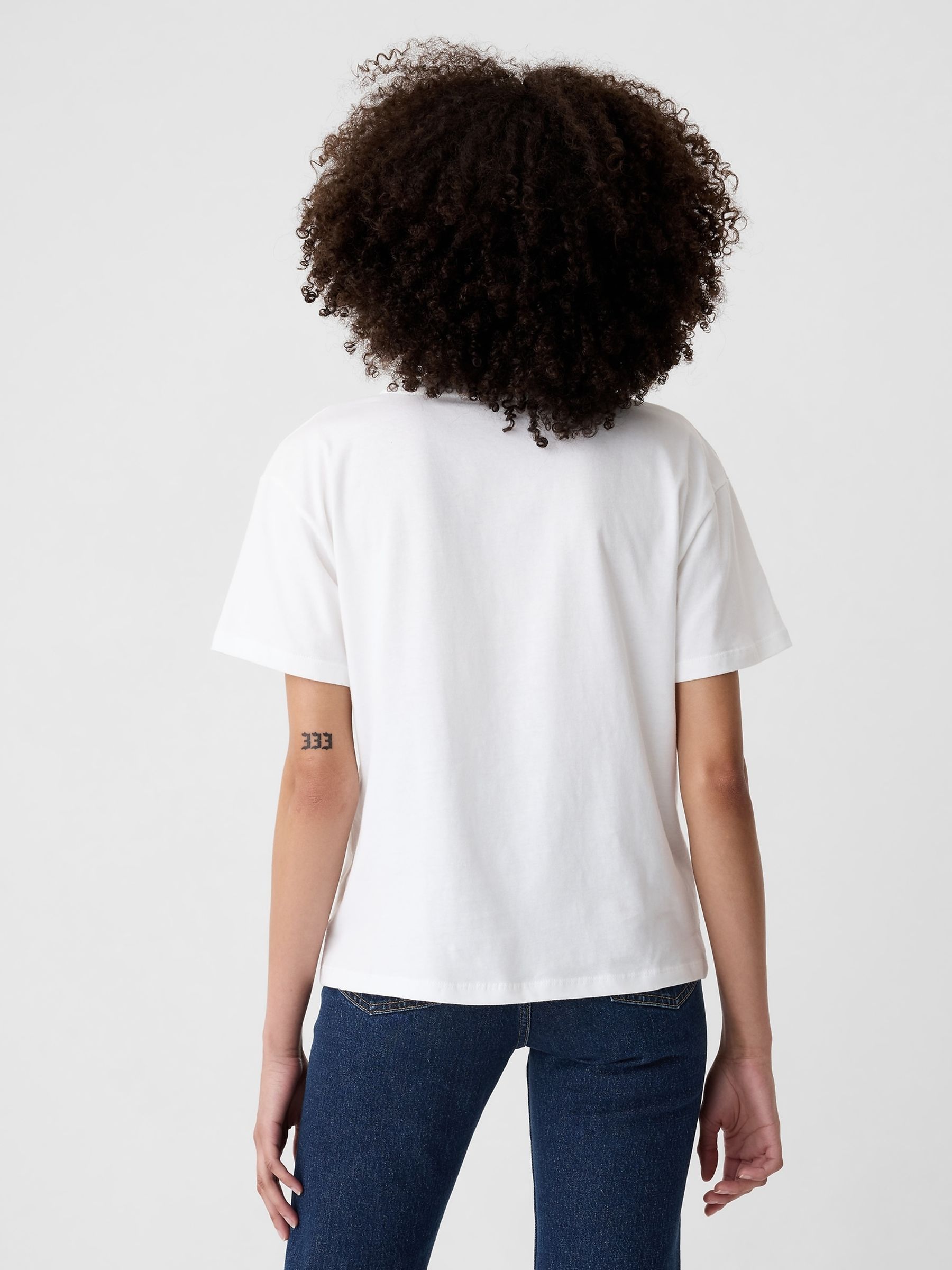 White Dolly Parton Cotton Short Sleeve T-Shirt - Image 2 of 5
