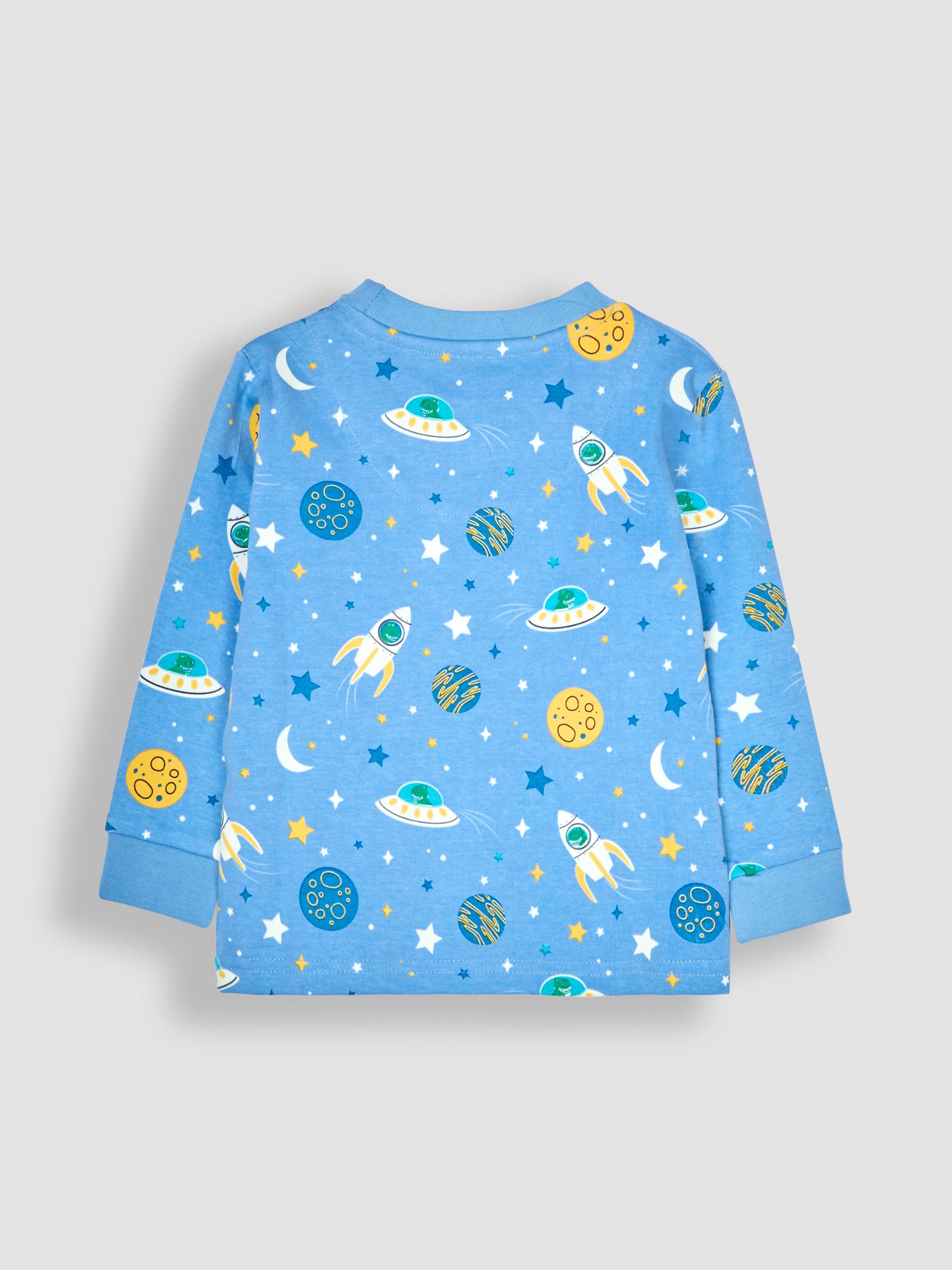 Blue Space Glow In the Dark Pyjamas - Image 3 of 5
