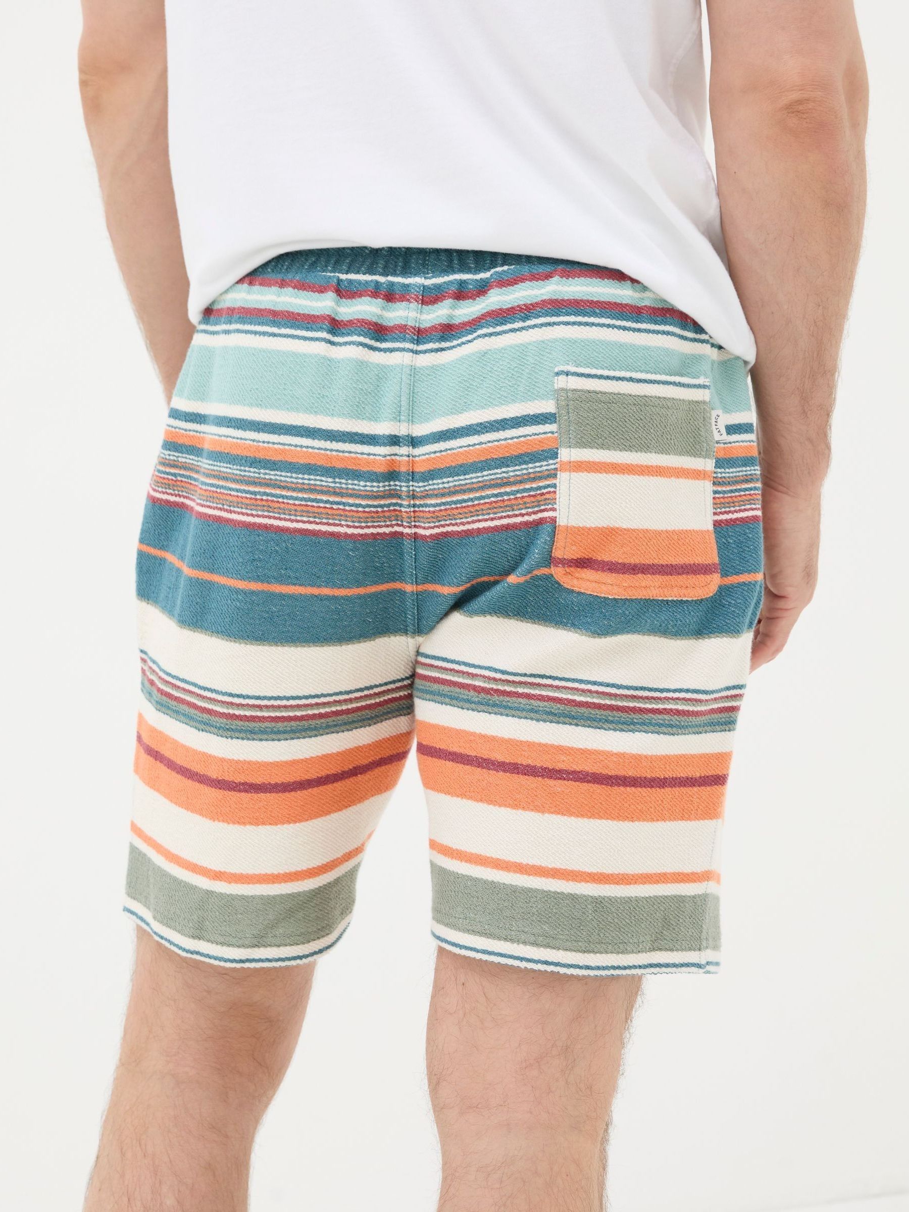 Blue Trescoe Stripe Shorts - Image 3 of 4