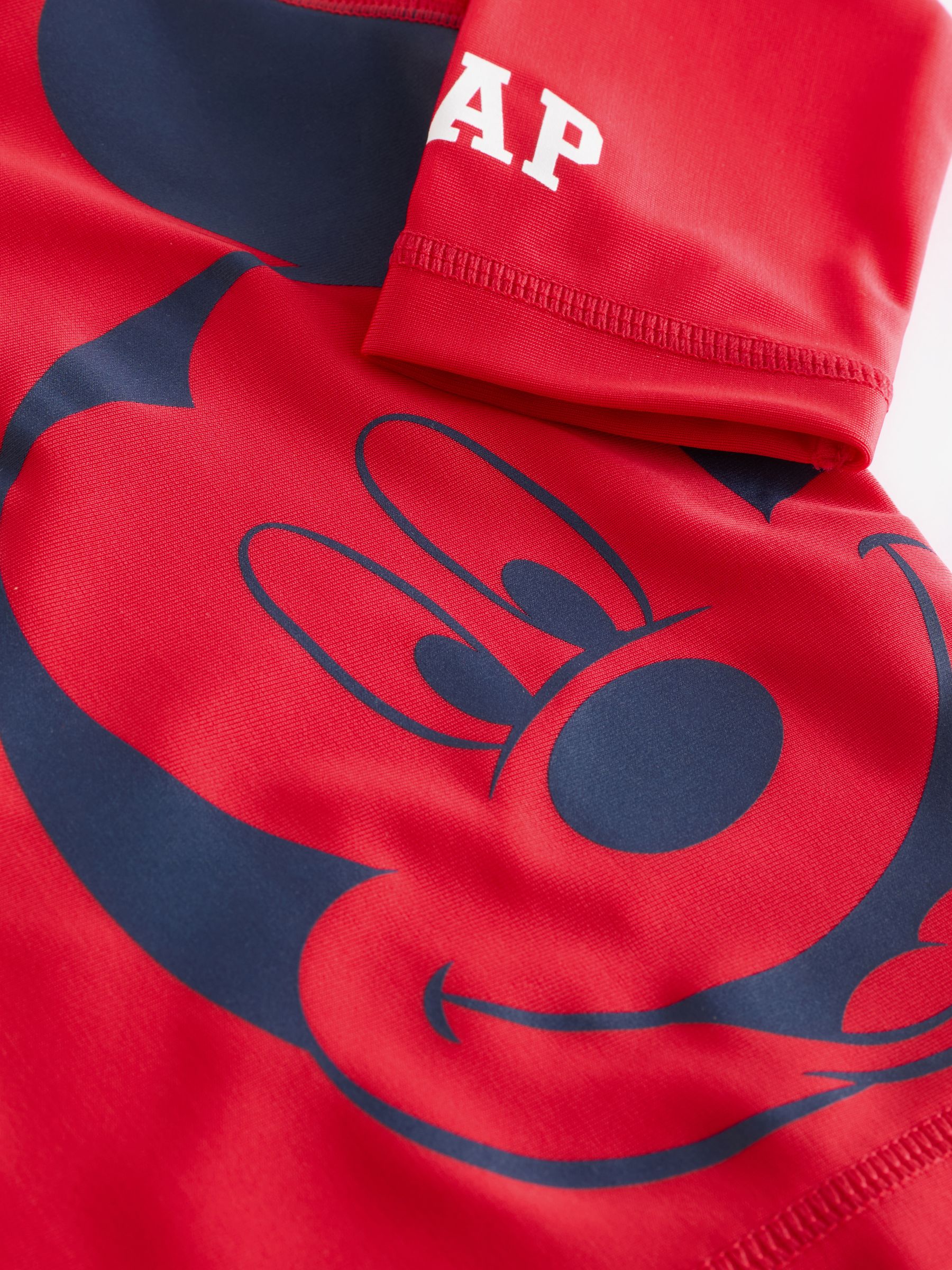 Red Disney Mickey Mouse Baby Swim Rash Vest (12mths-5yrs) - Image 3 of 3