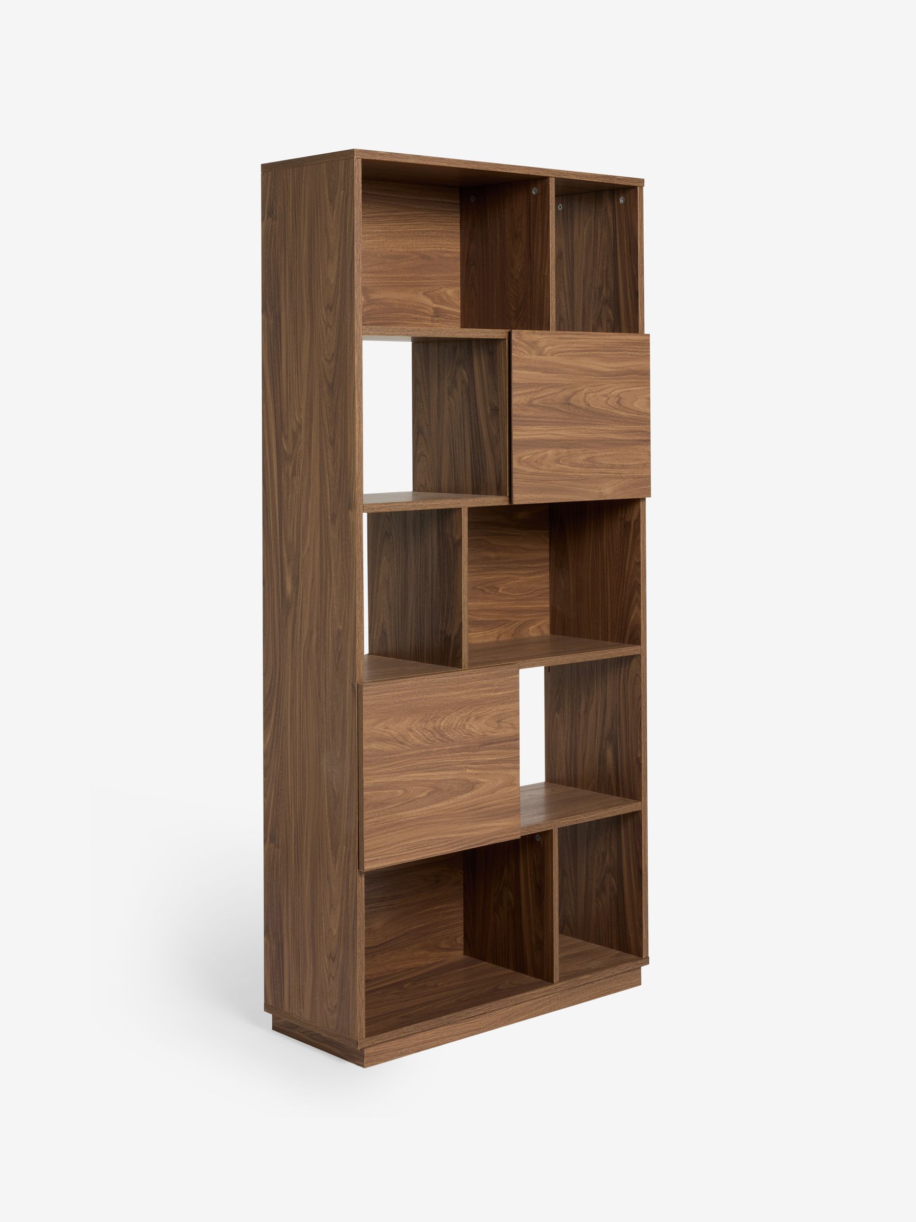 Blaze Narrow Shelving Unit in Dark Brown - Image 5 of 6