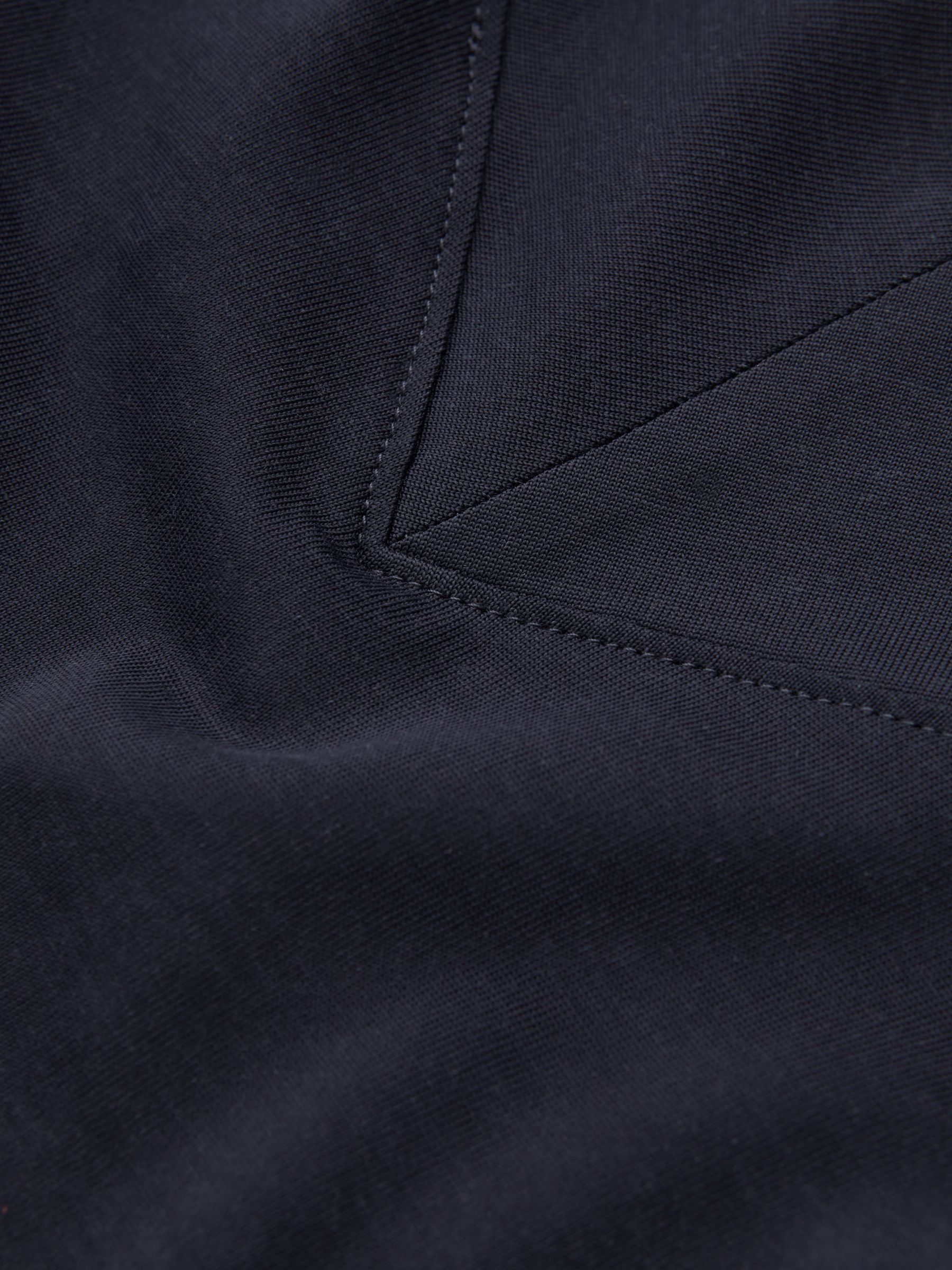 V-Neck Shell Top in Navy - Image 5 of 5
