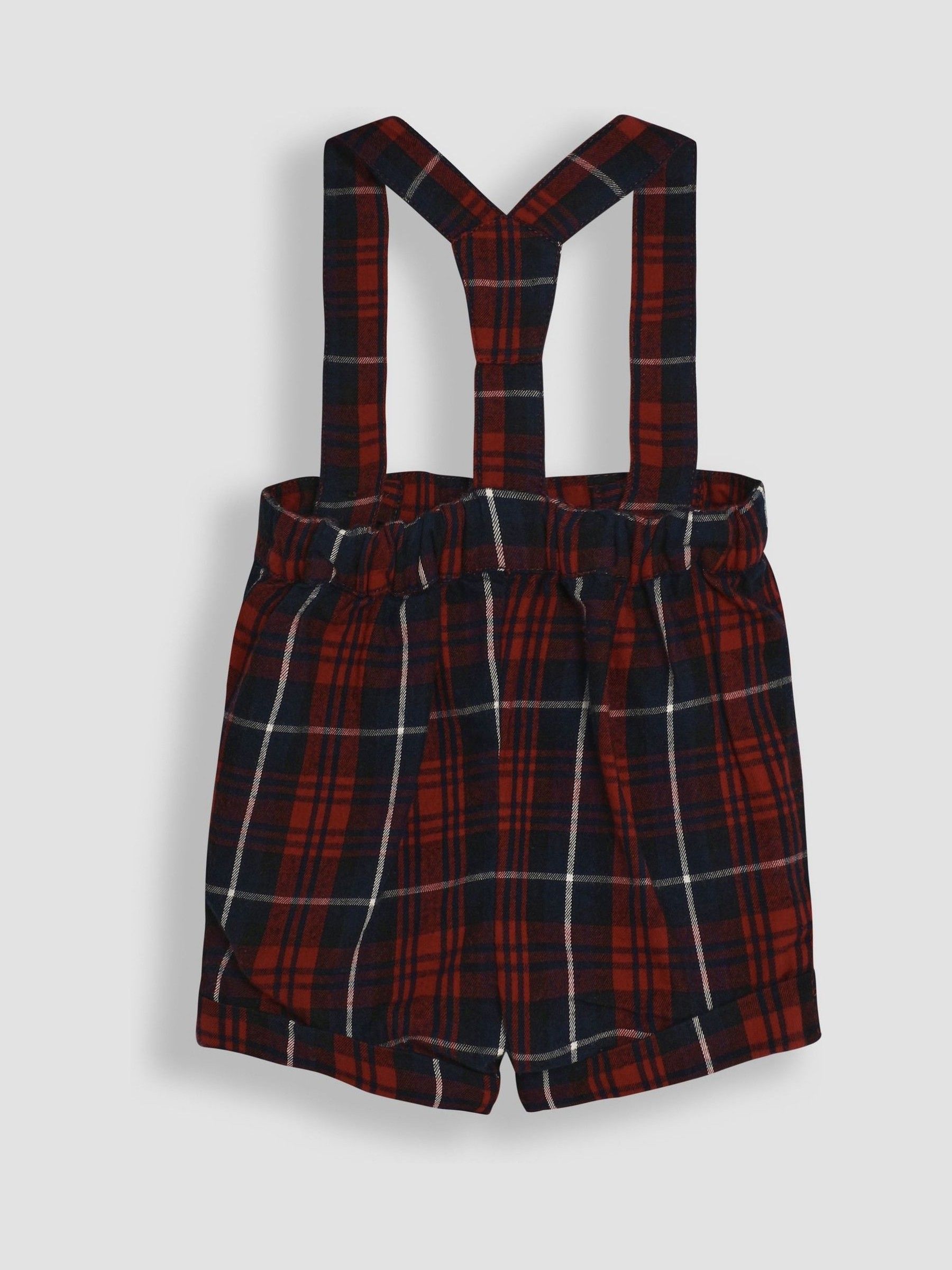 Red 2-Piece Body & Checked Shorts Set - Image 3 of 6