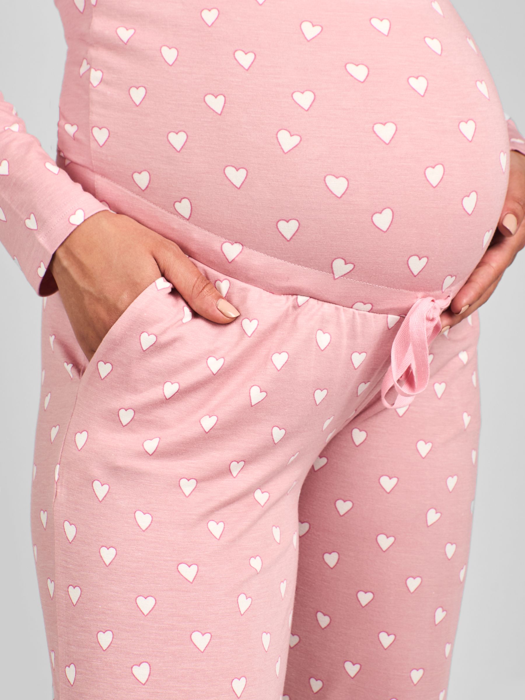 Pink Maternity and Nursing Pyjamas Set - Image 5 of 5
