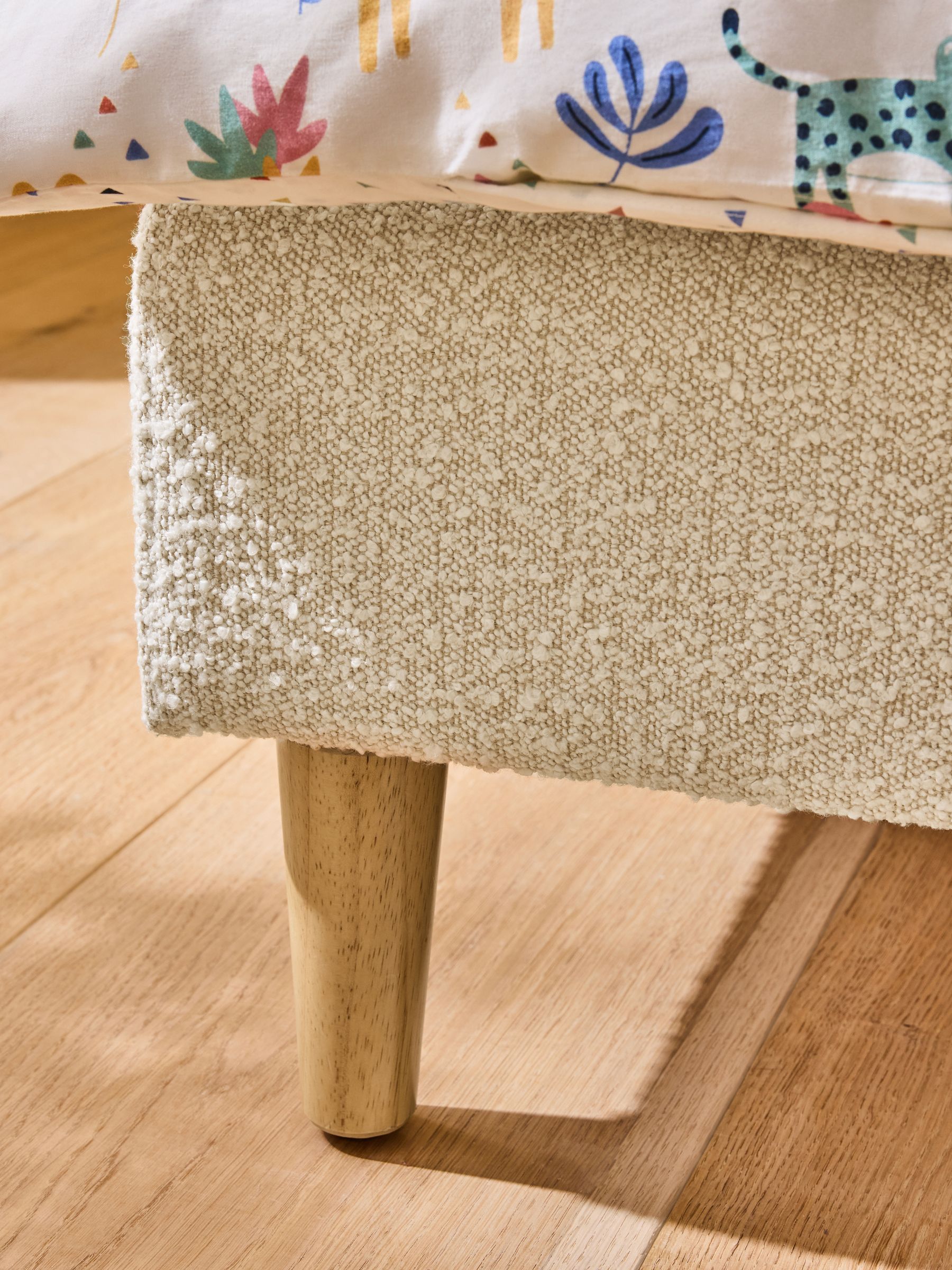 Natural Upholstered Cloud Bed - Image 3 of 4