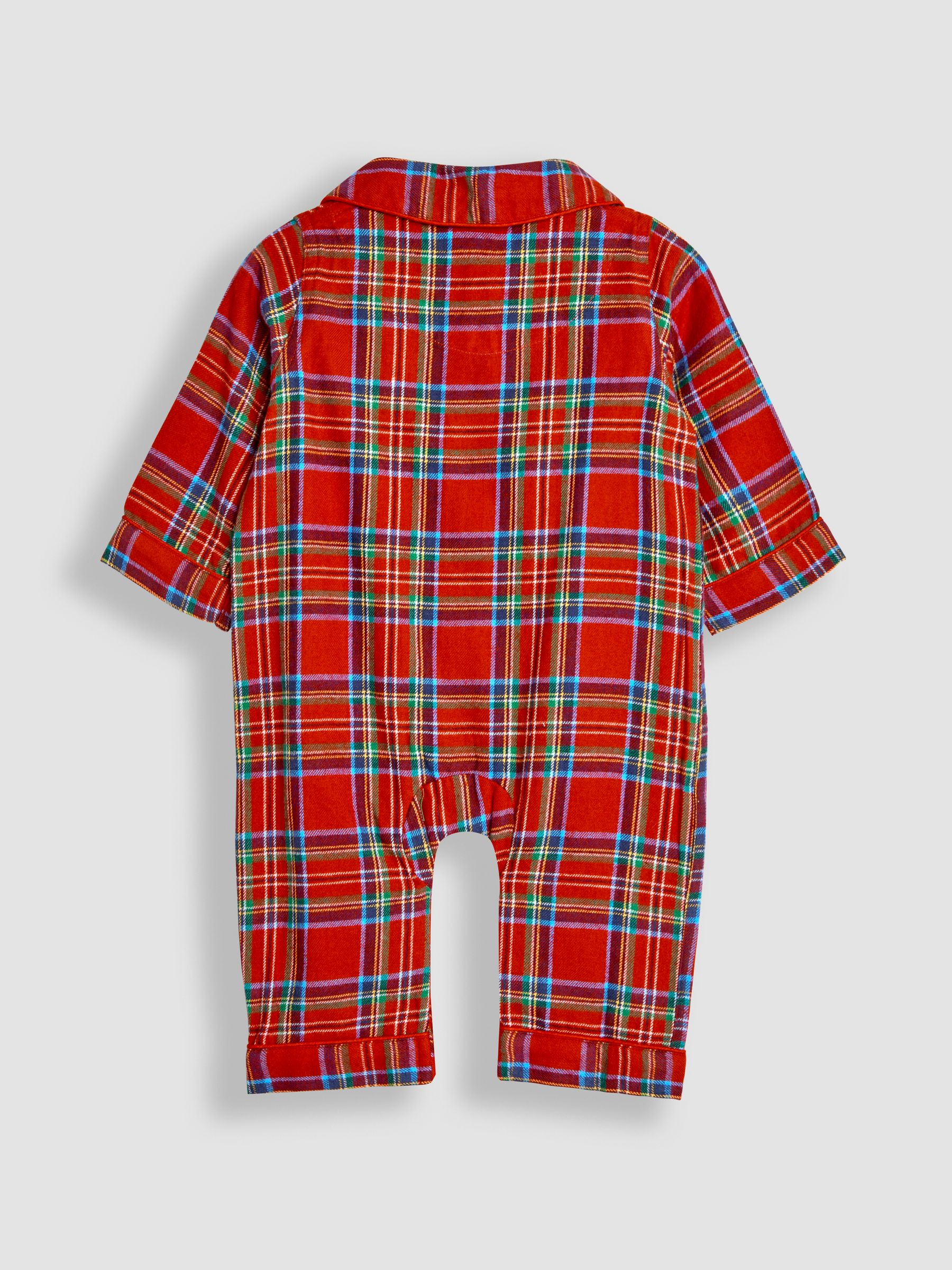 Red 100% Cotton All-In-One Pyjamas - Image 2 of 3