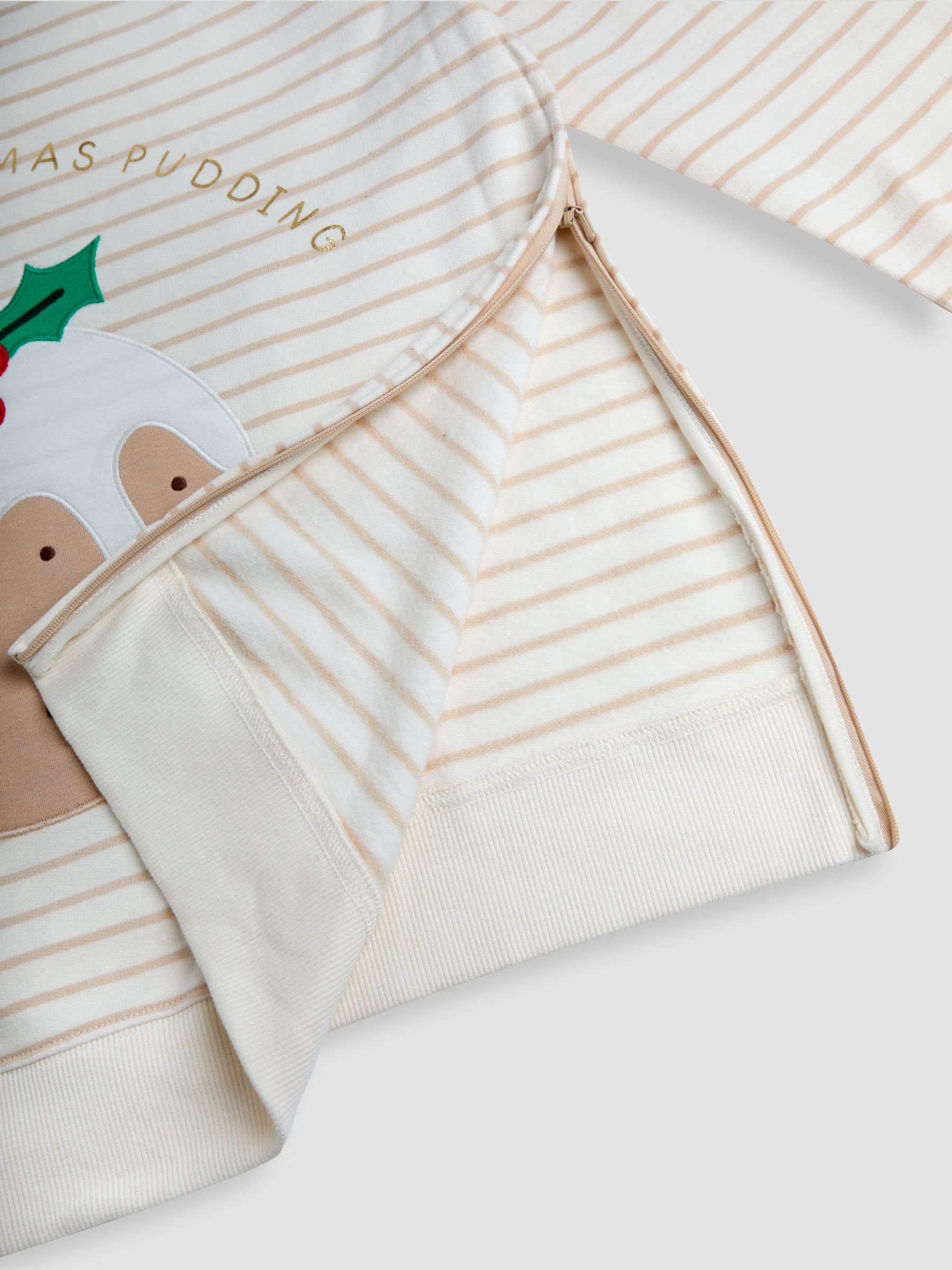 Stone Maternity Christmas Pudding Sweatshirt - Image 5 of 5