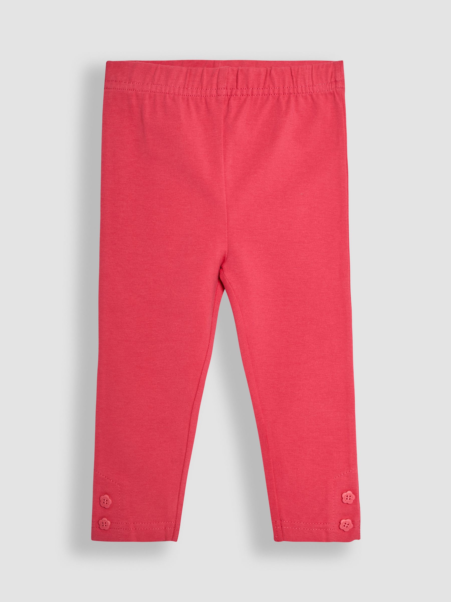 Raspberry Pink Mouse & Fruit Floral 2-Pack Autumn Ditsy Floral Leggings - Image 2 of 9
