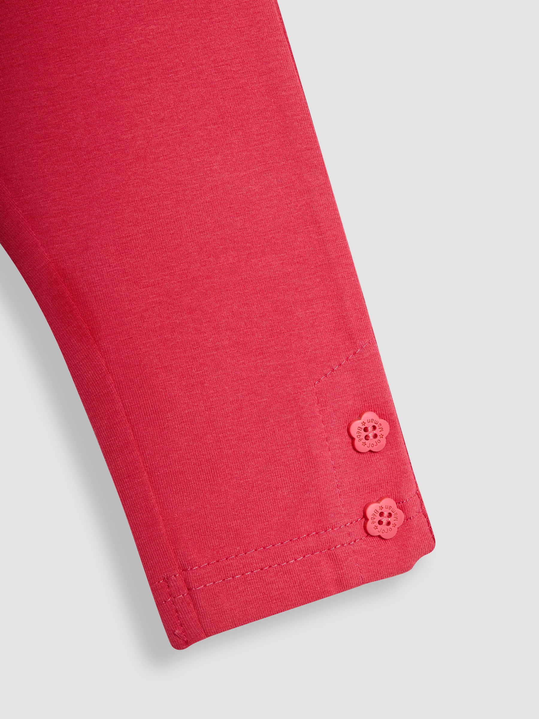 Raspberry Pink Mouse & Fruit Floral 2-Pack Autumn Ditsy Floral Leggings - Image 6 of 9